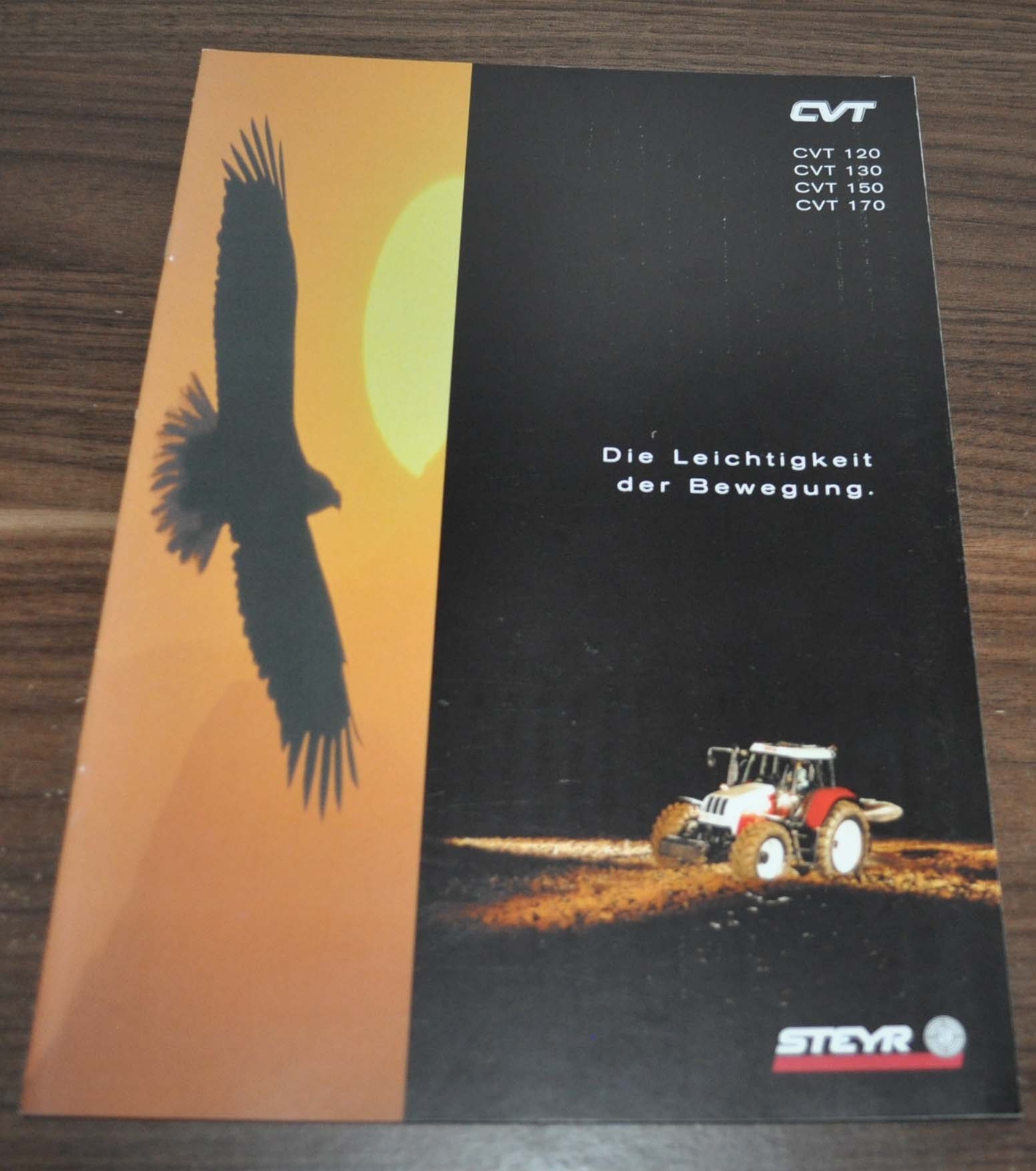Steyr CVT 120 130 150 170 Tractor Brochure Prospekt