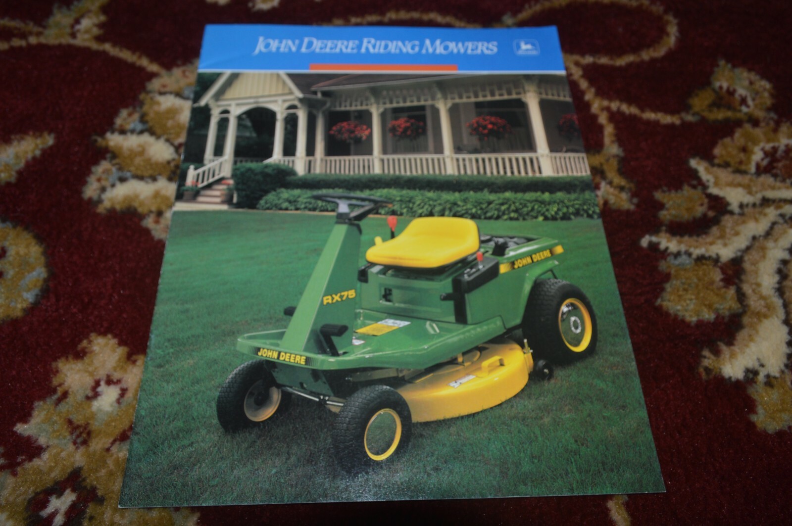 John Deere Riding Mowers For 1989 Brochure FCCA