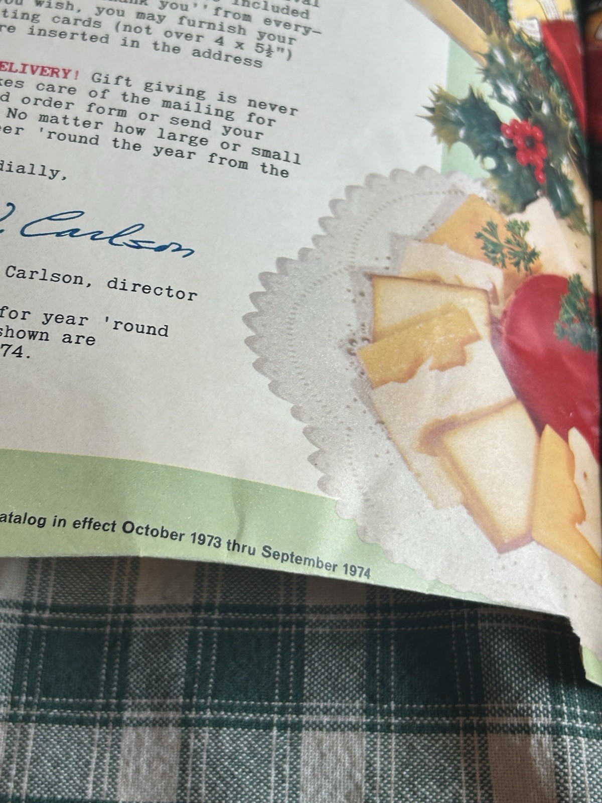 Vintage 1973 WISCONSIN CHEESE MAKERS GUILD Catalog 39 Pgs