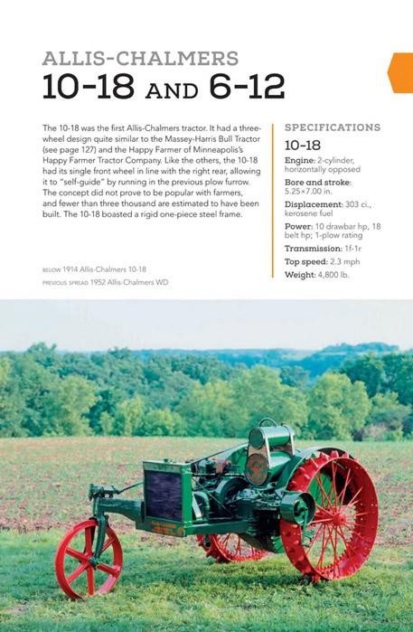Field Guide to Classic Farm Tractors BOOK More Than 400 Models from 1900 to 1990