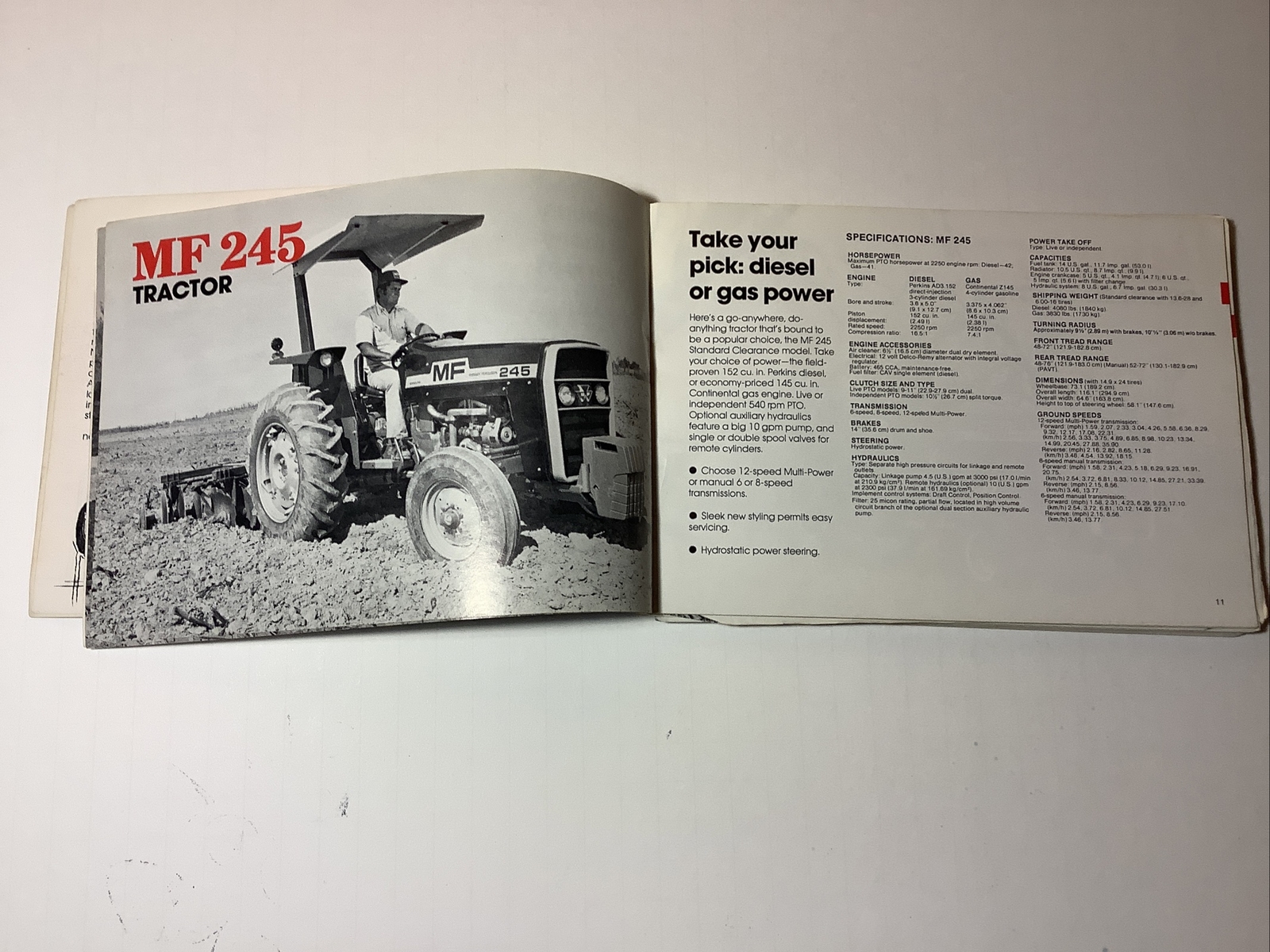 MASSEY-FERGUSON FARM MACHINERY GUIDE 1978 EDITION 212 PAGES
