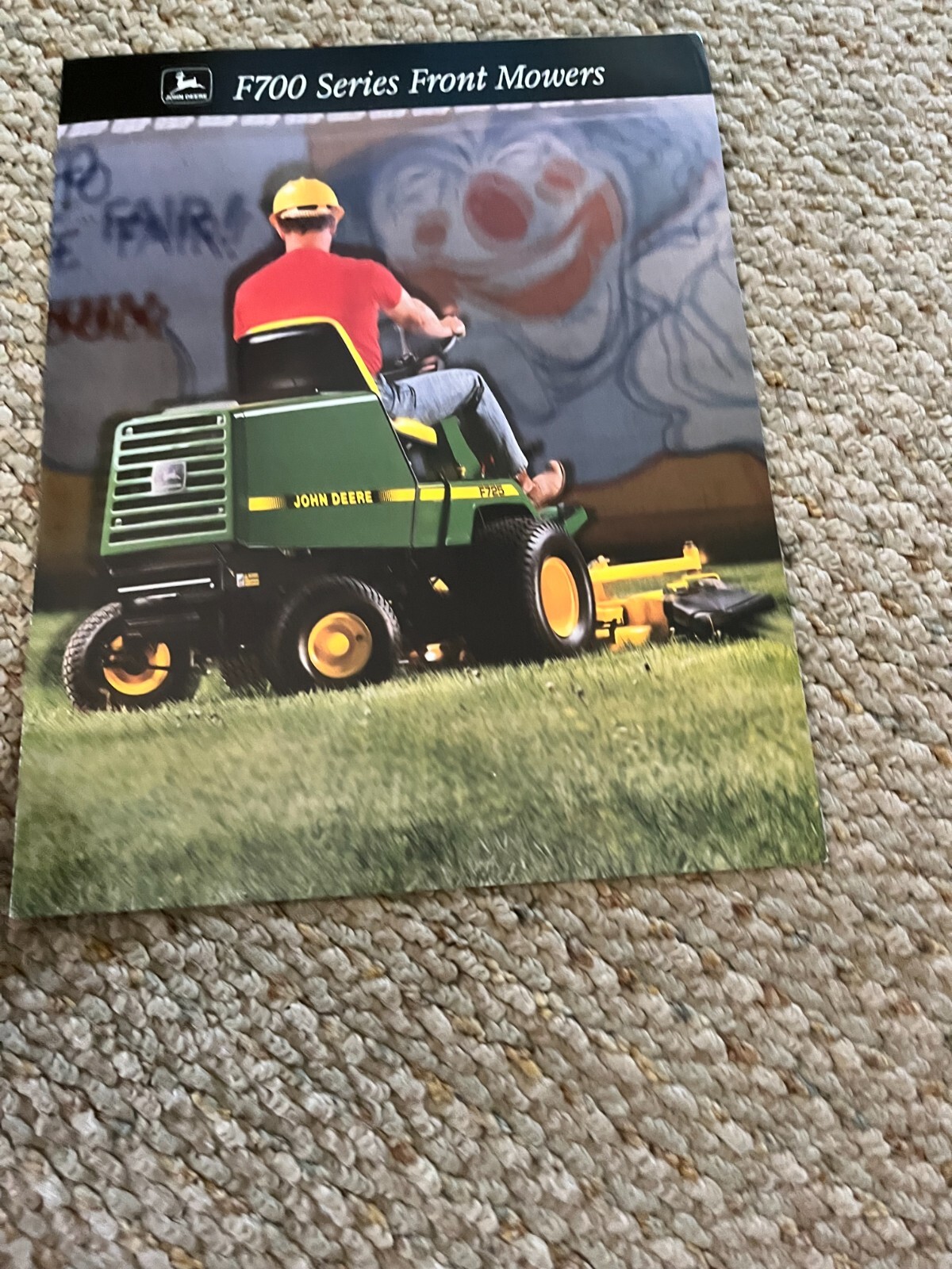 John Deere F700 Series Front Mowers for 1994 Brochure FCCA