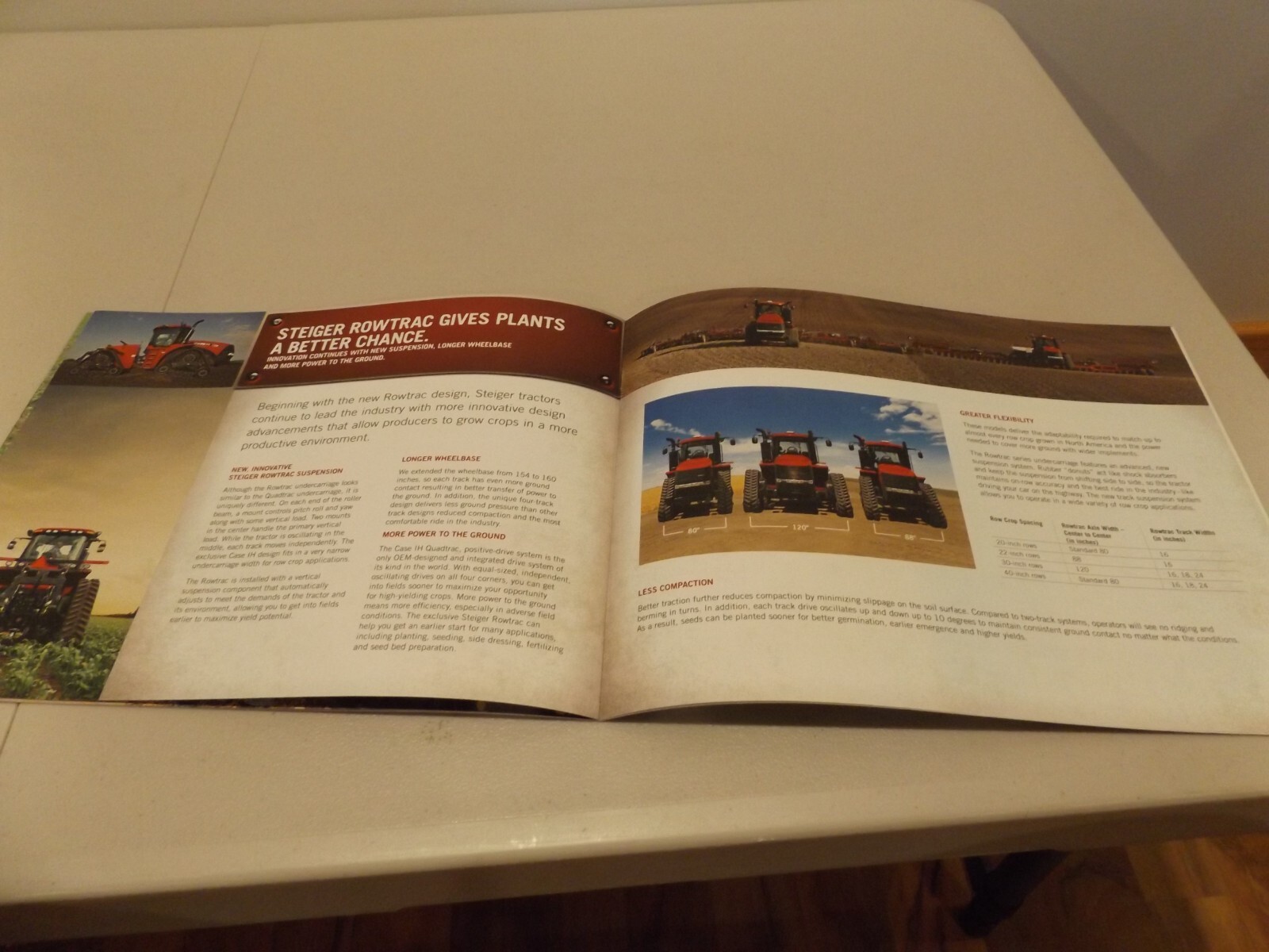 CASE-IH STEIGER ROWTRAC « NEW 2013 PREVIEW » , LIT # CIH07221201 2012