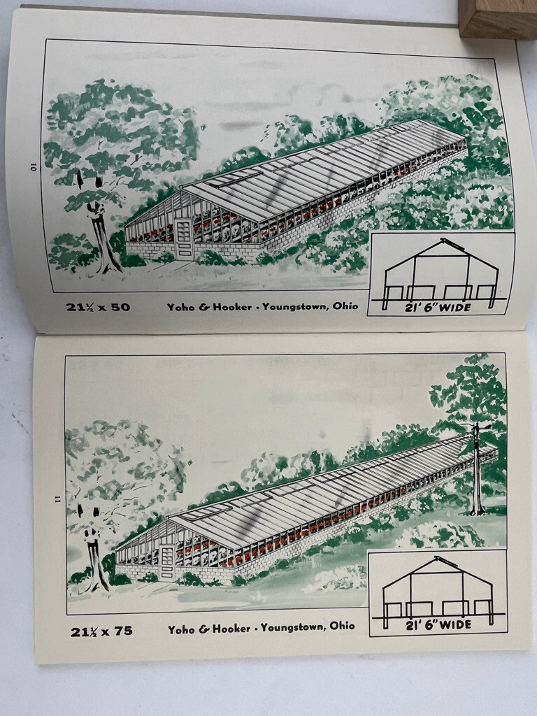 1959 Yoho & Hooker Greenhouses Catalog 157 Youngstown OH + Pricelist + other ads