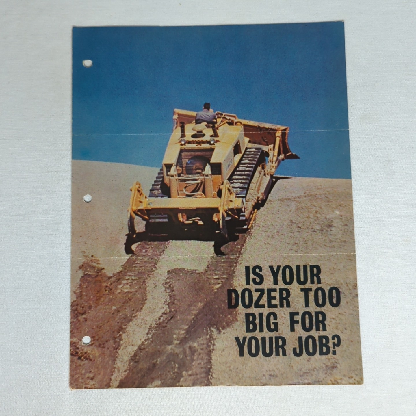 Eimco 106C power shift, high production dozer Brochure