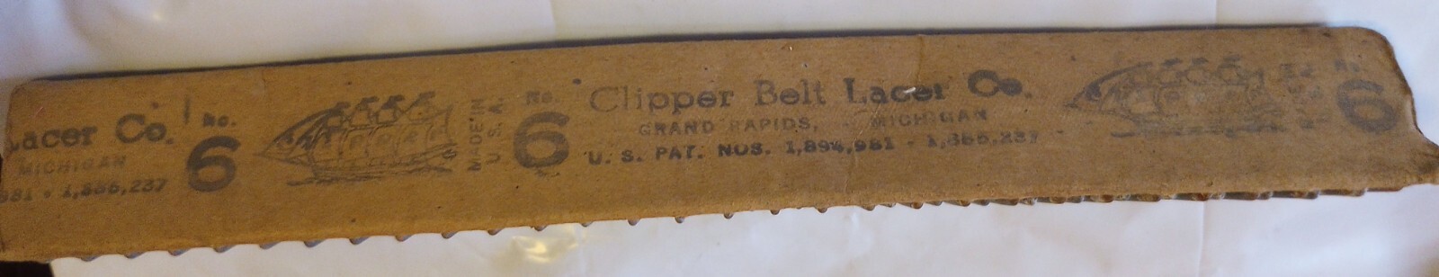 Tractor/Sawmill NOS Belt Repair Staples
