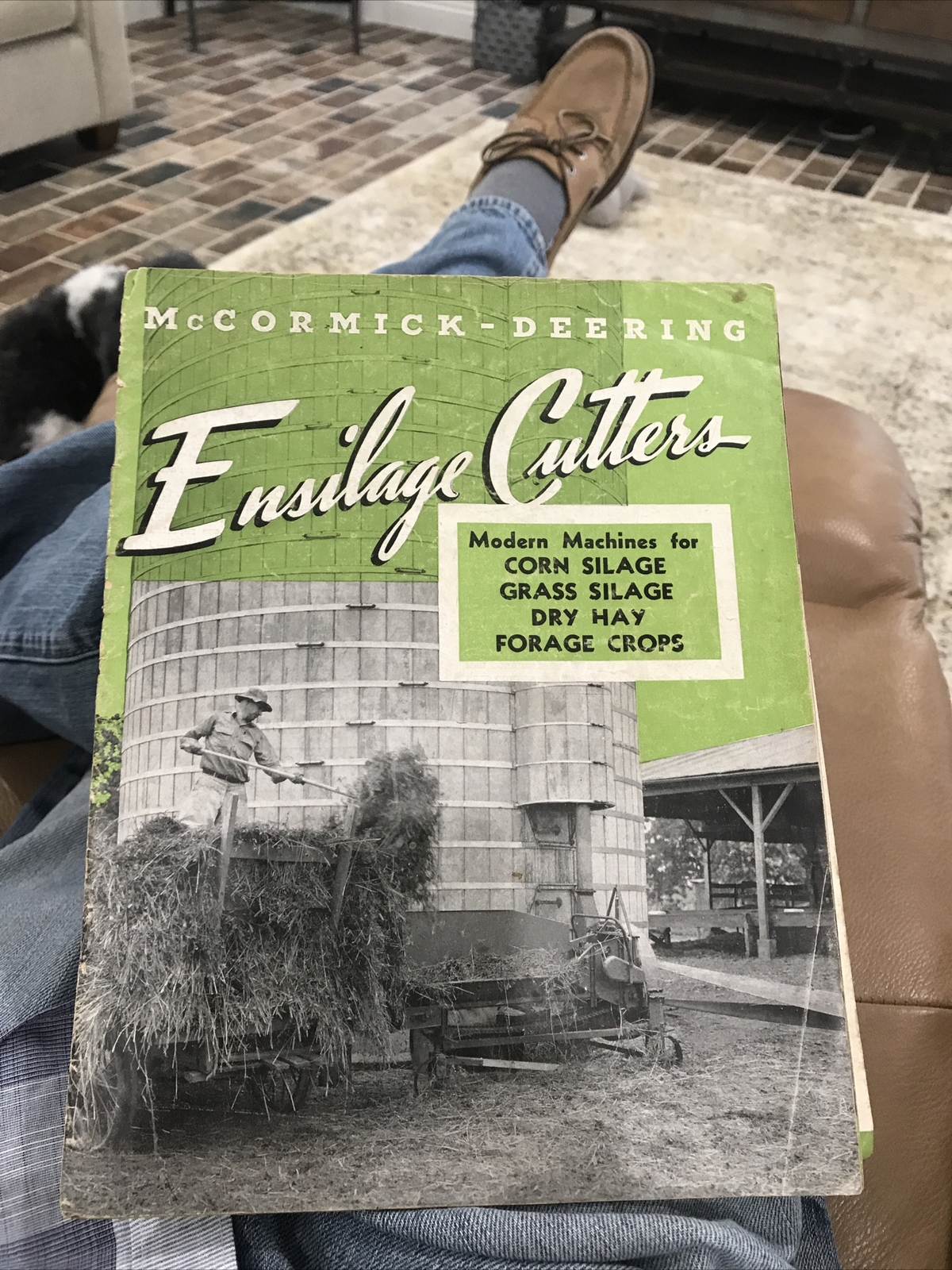 McCORMICK – DEERING ENSILAGE CUTTERS 1930s BROCHURE