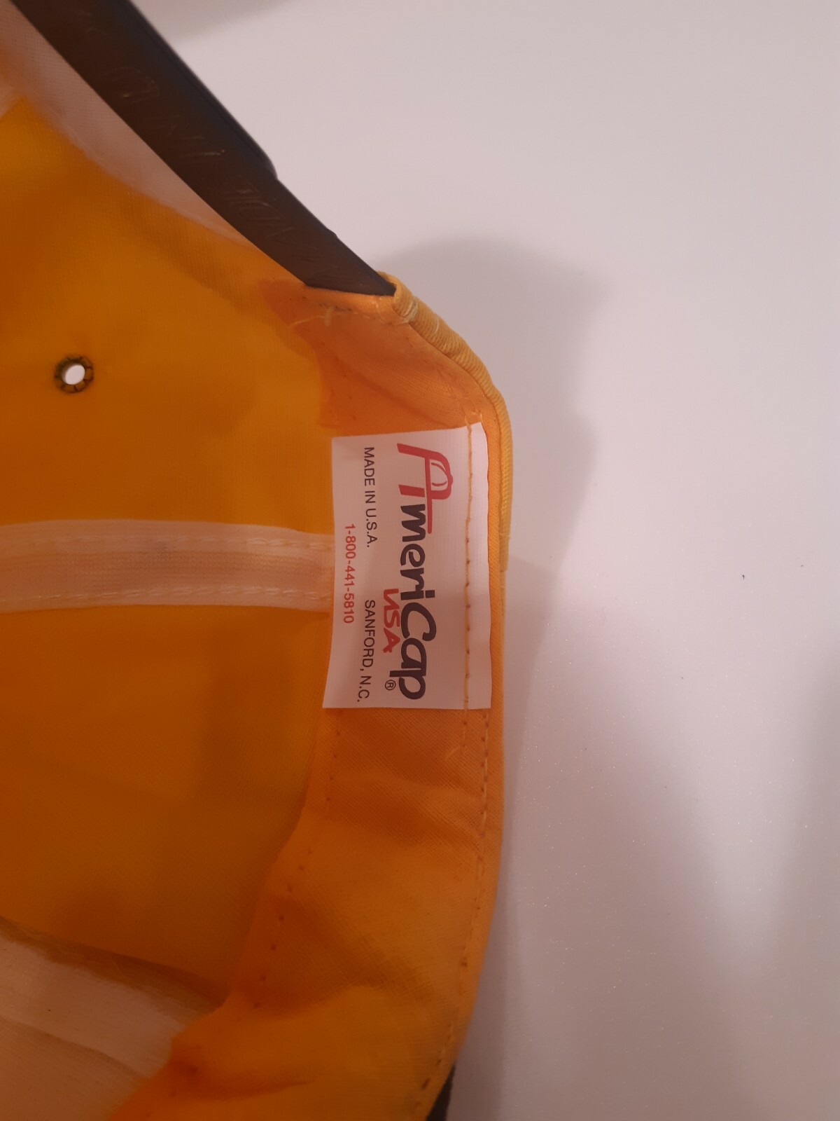 VTG BASF Guardsman Herbicide YELLOW Snapback Hat/Cap Embroidered Never Worn