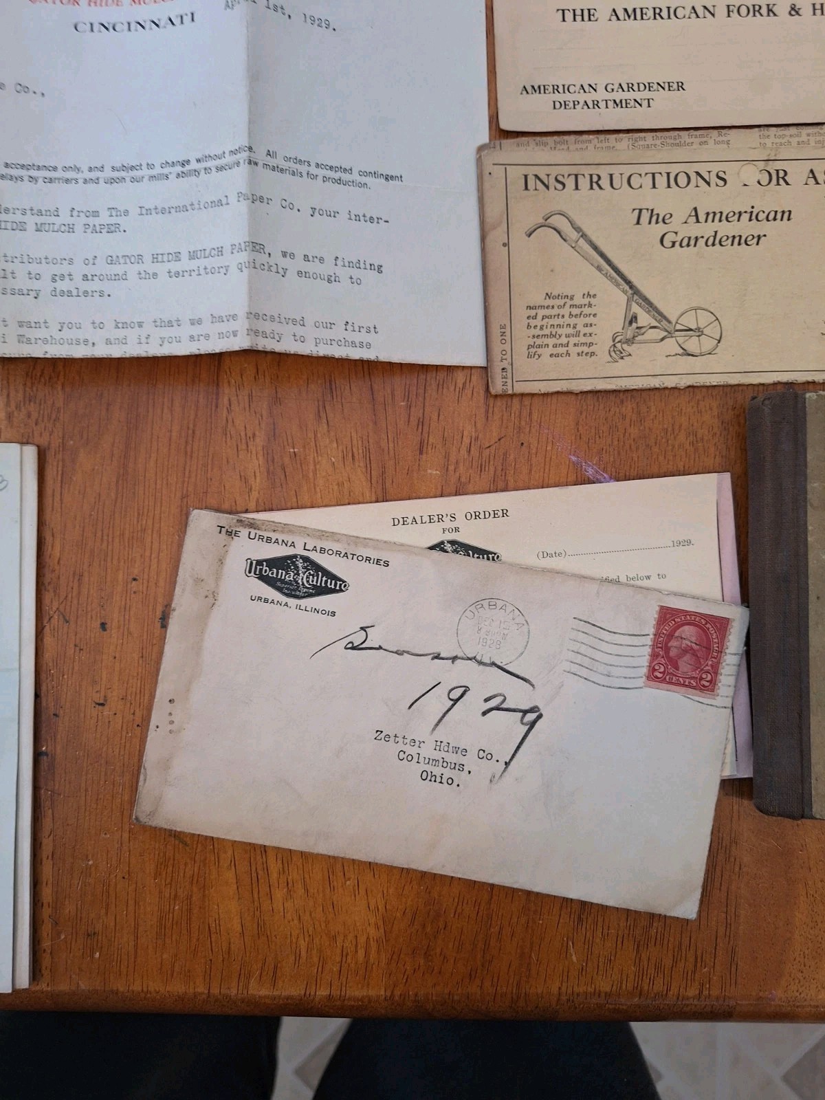 Large Lot Of Antique Agriculture Ephemera