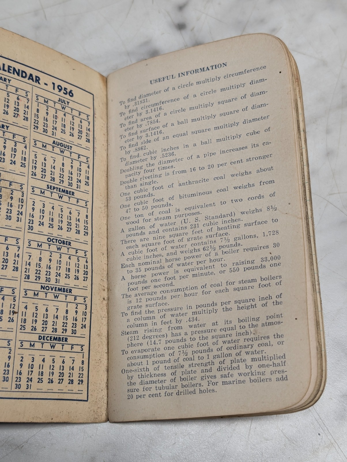 FS Royster Guano Co Pocket Memo Book Calendar Advertising Fertilizer Notes