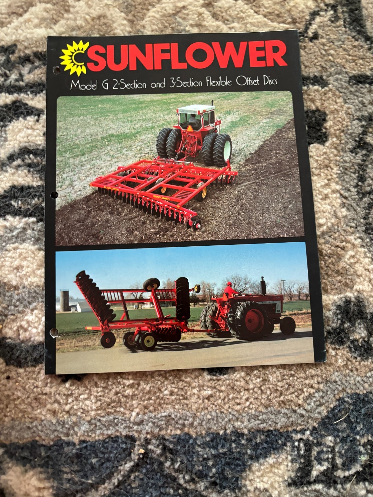 Sunflower Model G Offset Disks Brochure FCCA24