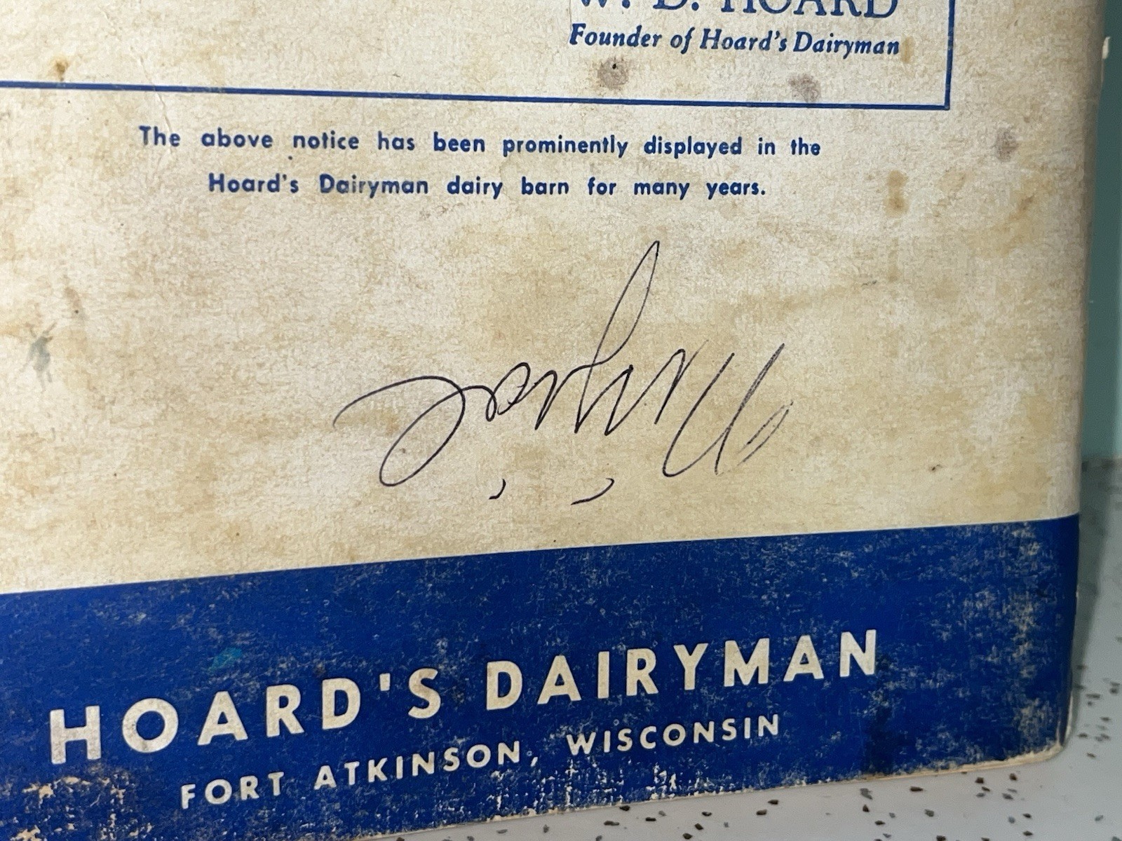Herd Health Guide 1967 Published By Hoard&rsquo;s Dairyman Fort Atkinson, WI BOOKLET