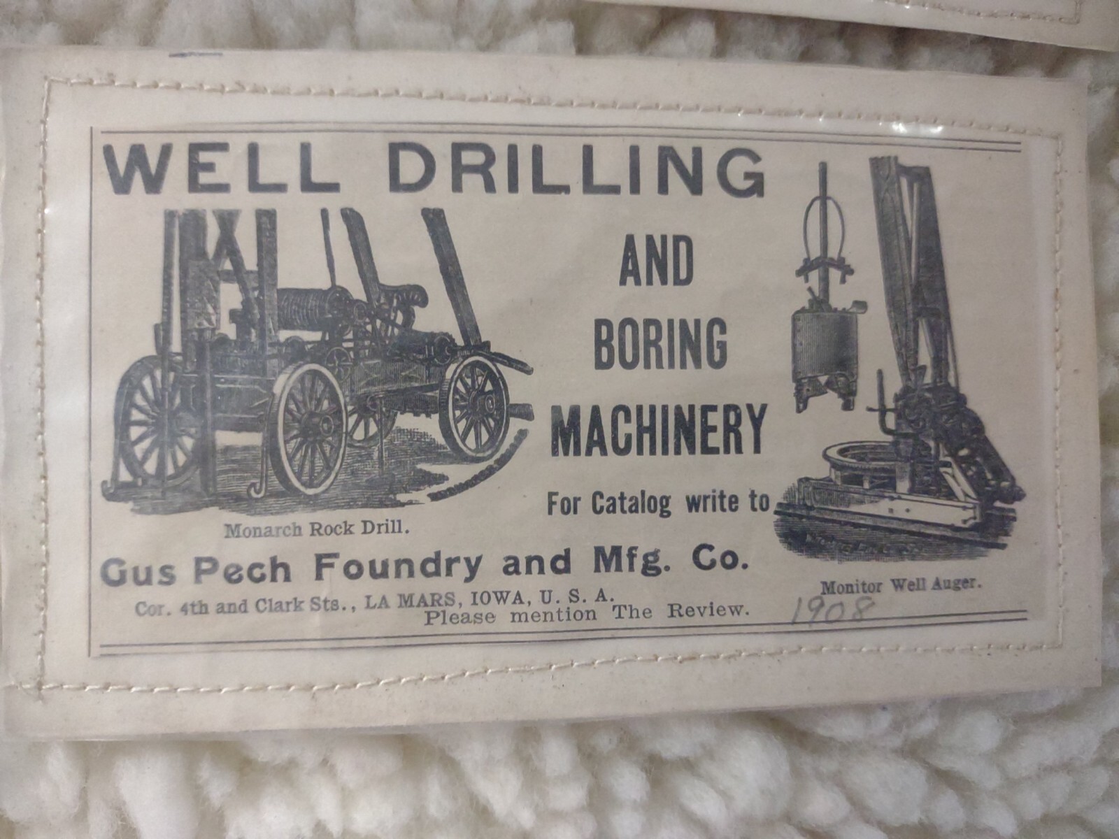 6-Early 1900s Farming Threshing Advertising clippings