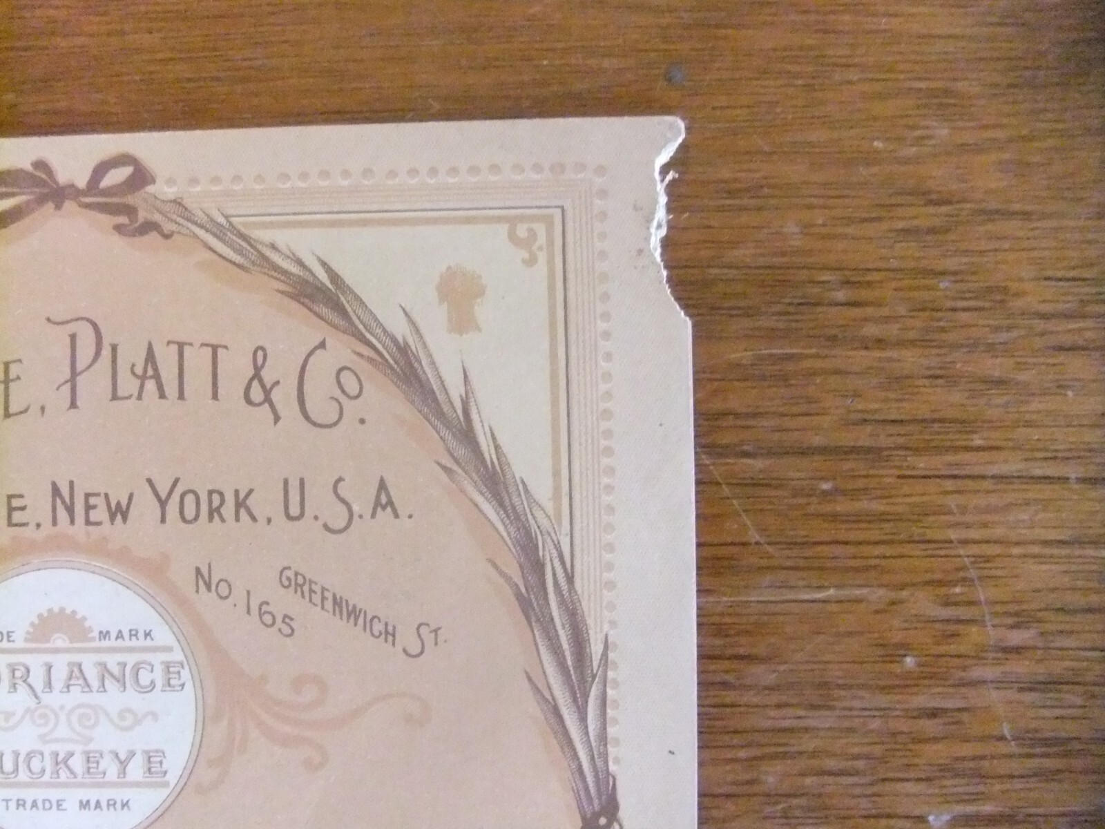 Adriance Platt And Buckeye Harvesting Machinery Catalog Poughkeepsie NY 1894?