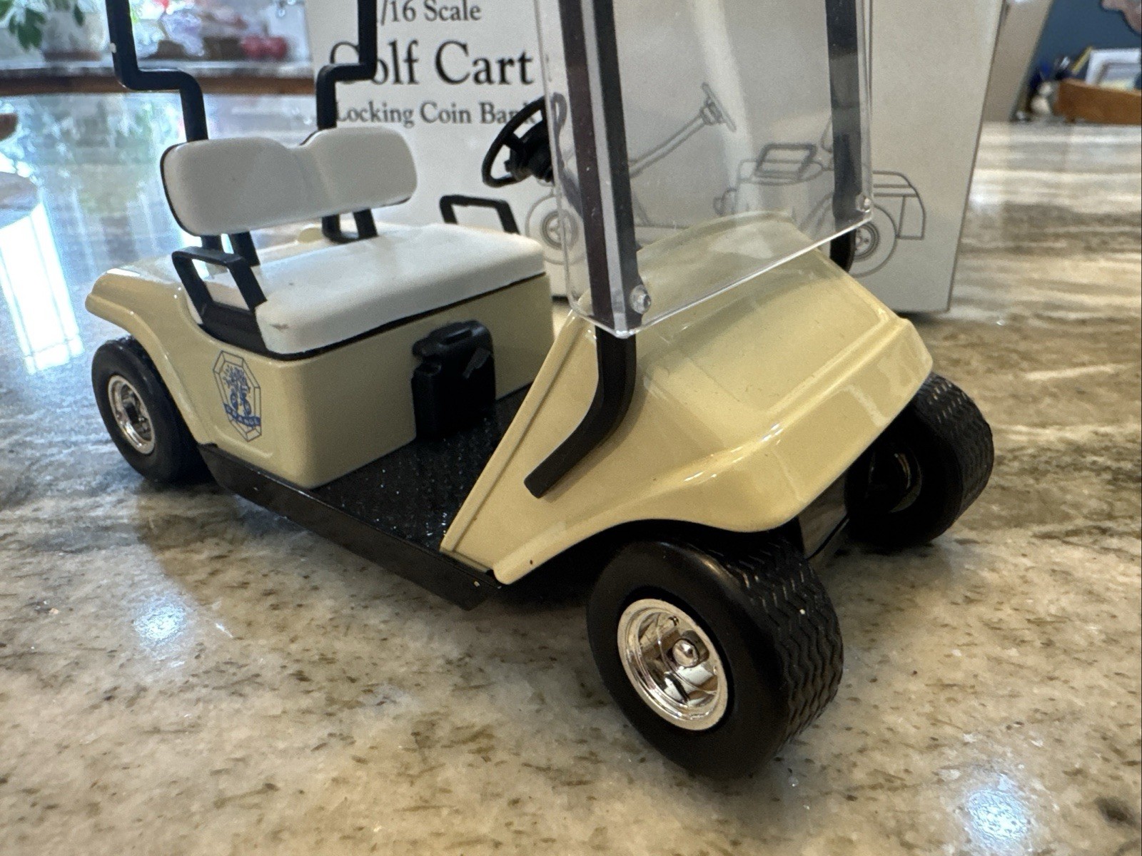 1/16 2004 speccast boone county fair belvidere,il. golf cart bank in the box new
