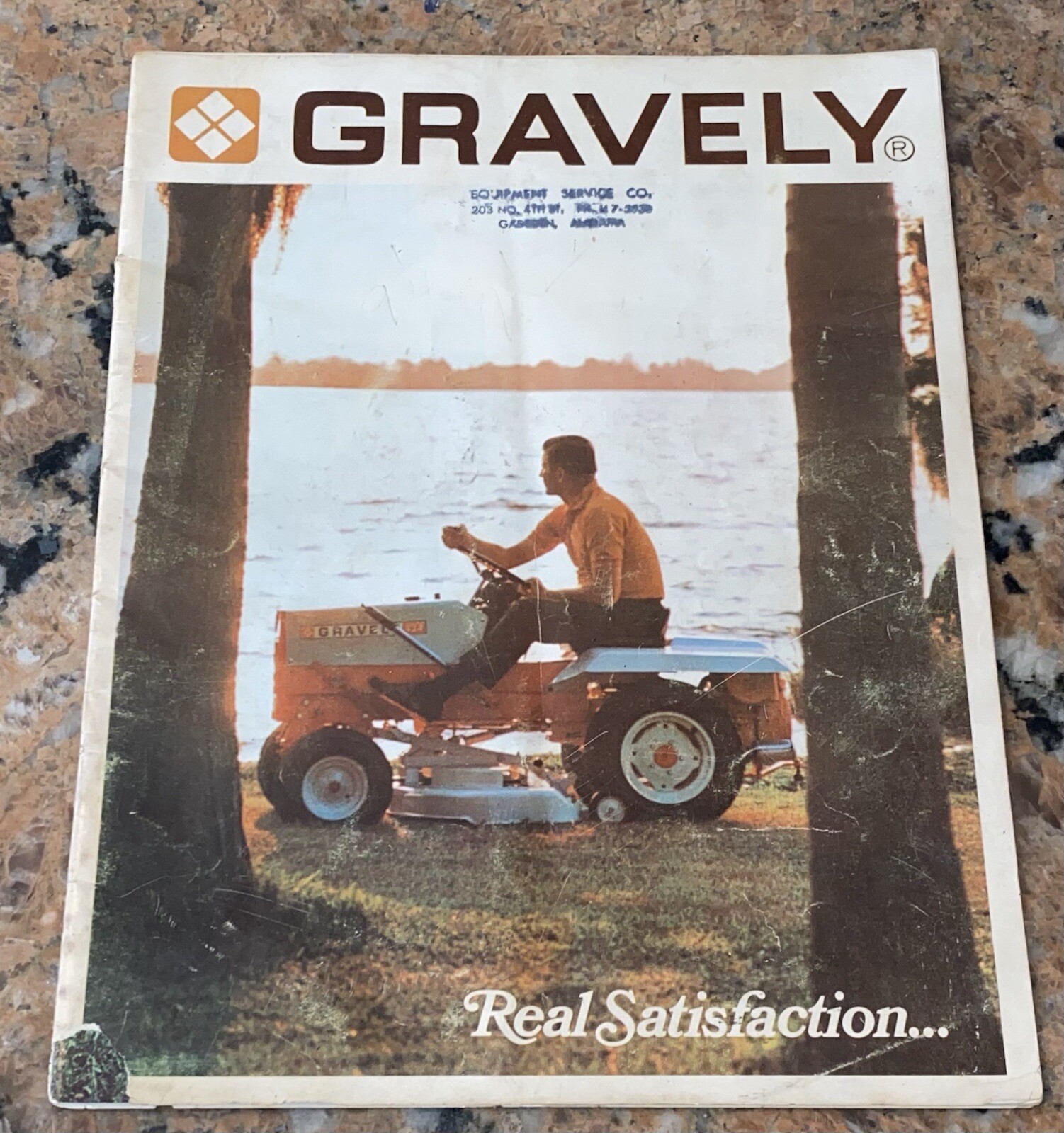 1968 Gravely Real Satisfaction Brocedure 31 pages 8.5” x 11”