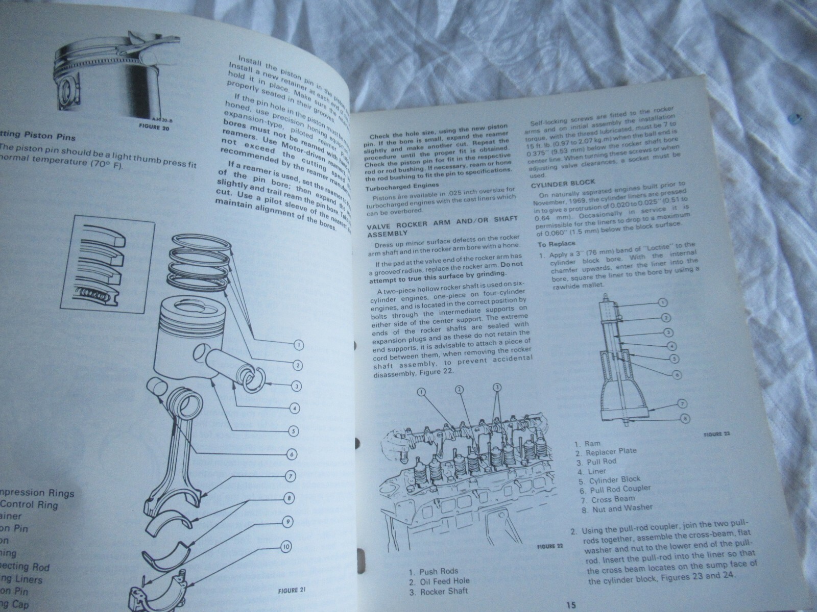 New Holland Ford Diesel Industrial 254 380 Engine Repair Shop Service Manual