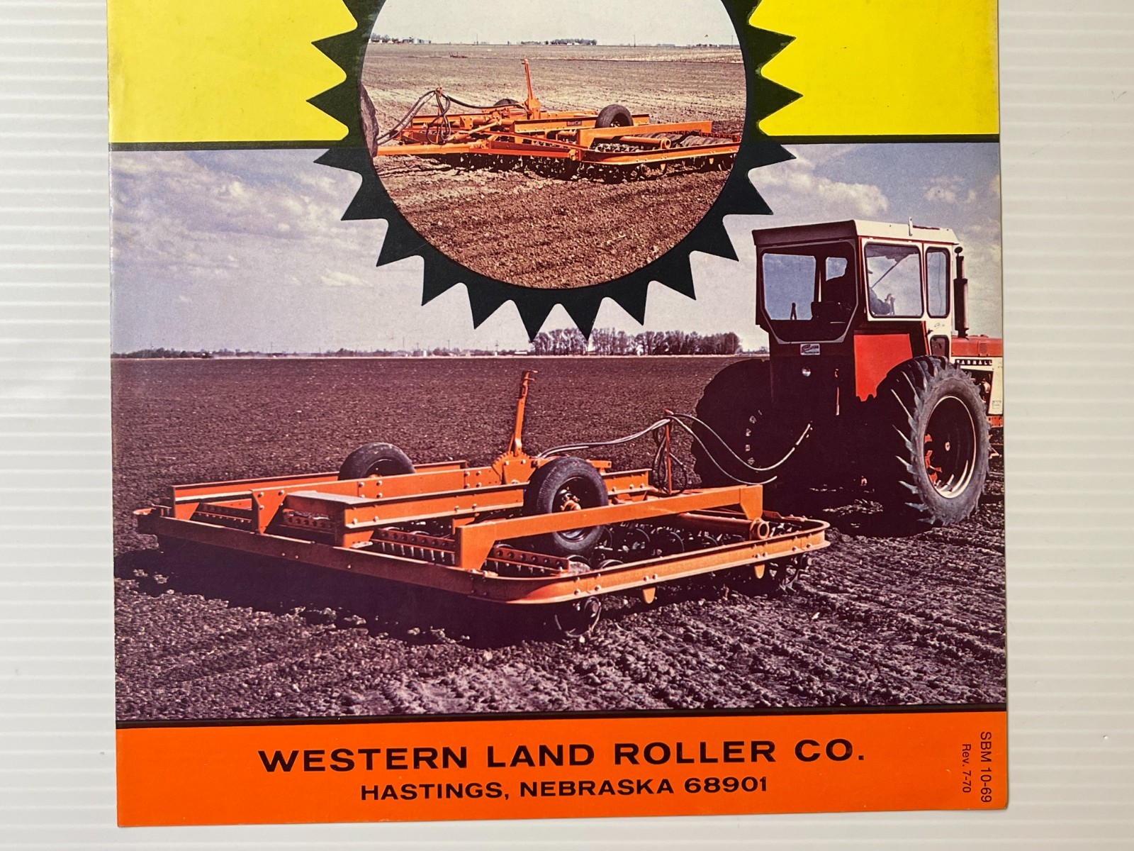 1970 Bear Cat Seed Bed Maker – Original Dealer Sales Brochure (Dated 7 / 1970)