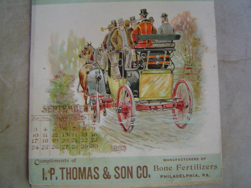 1893 – I P Thomas, Philadelphia, Pa – Bone Fertilizers