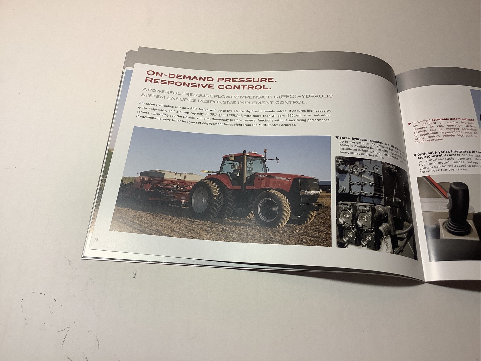 CASE IH MAGNUM 180-210 SERIES TRACTORS 28 PAGES Sales Brochure