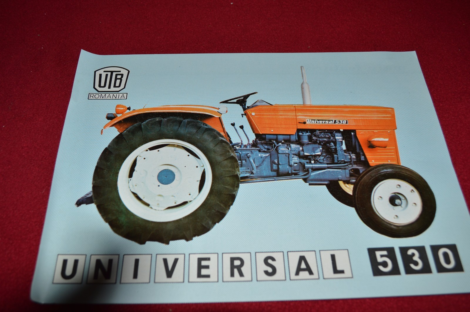 UTB Romania Universal 530 Tractor Dealer&rsquo;s Brochure LCOH