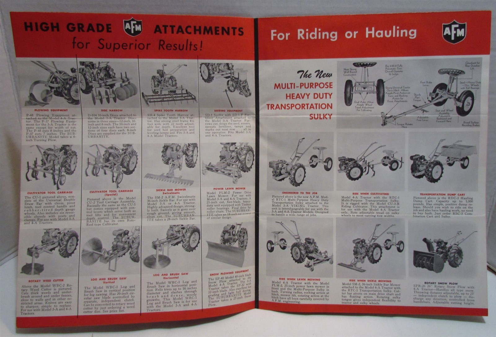 1944 Viking Tractors Catalog Brochure