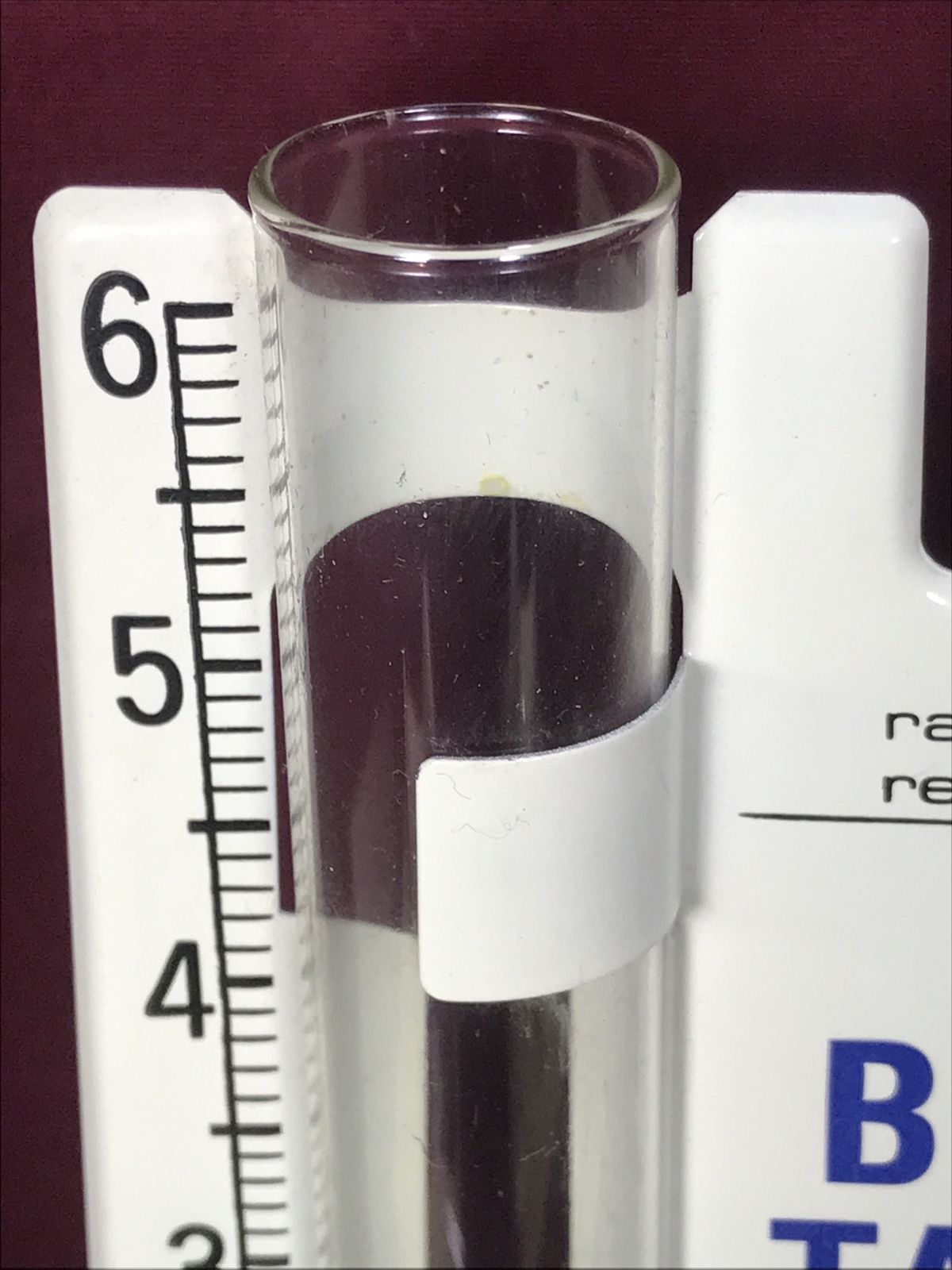 Vtg NIB Brenner Tank Inc Semi trailer ADVERTISING RAIN GAGE fertilizer chemical