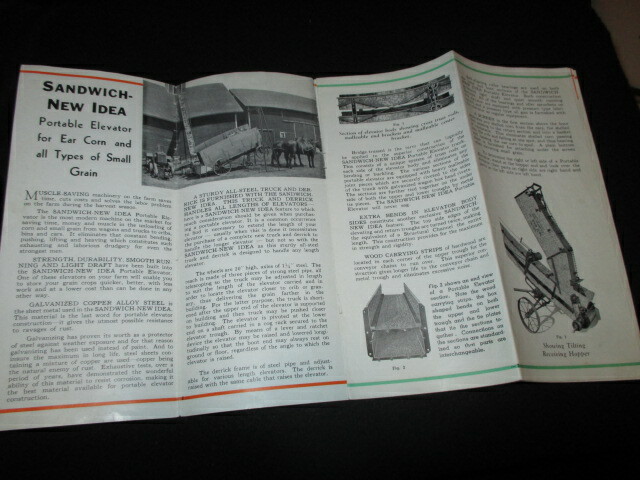 New Idea Portable Elevator & Horn Hydraulic Loaders Brochures