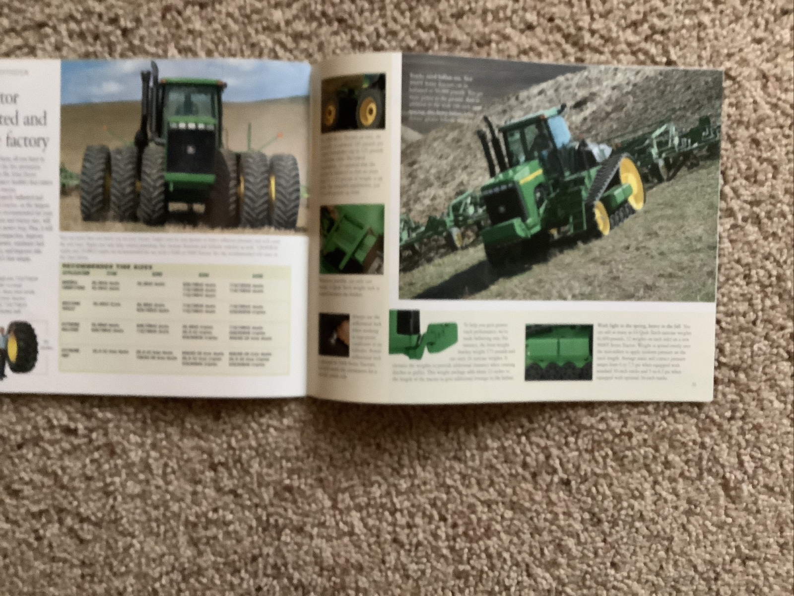 John Deere 9000/9000T SERIES TRACTORS 36 PAGES Sales Brochure 1999