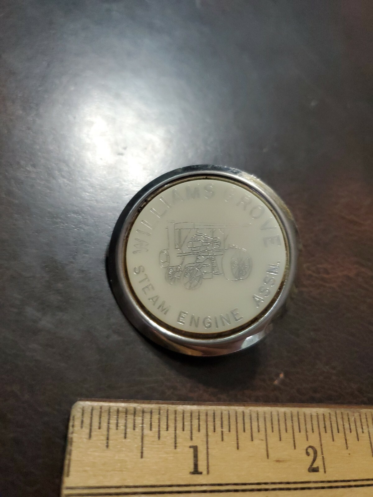 Vintage Williams Grove Steam Engine Association Tie Clip