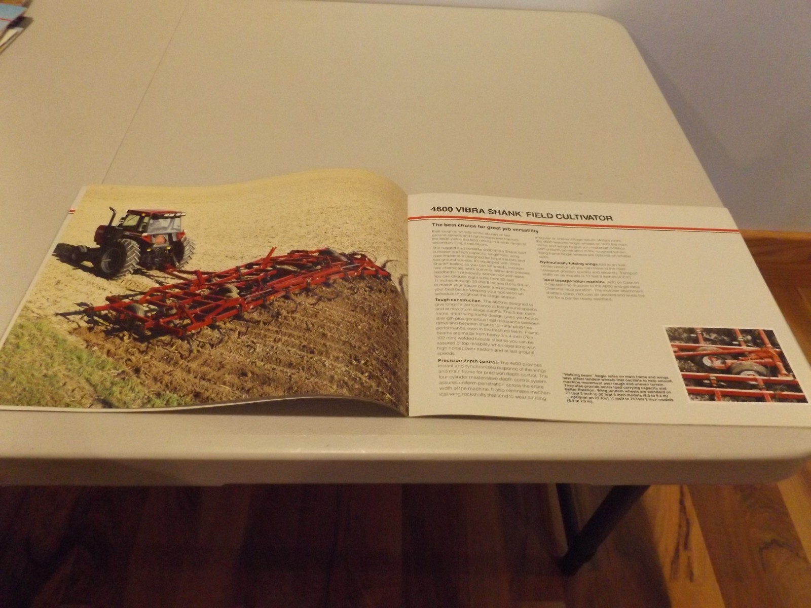 CASE-IH SEEDBED TILLAGE EQUIPMENT, LIT # AD-60261D1