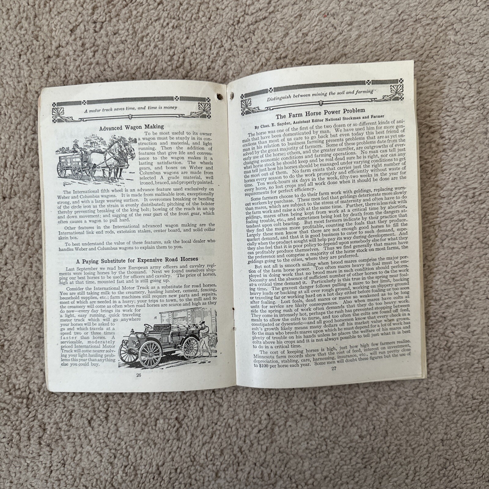 1915 International Harvester Co. Of America Inc.,Farmers Almanac