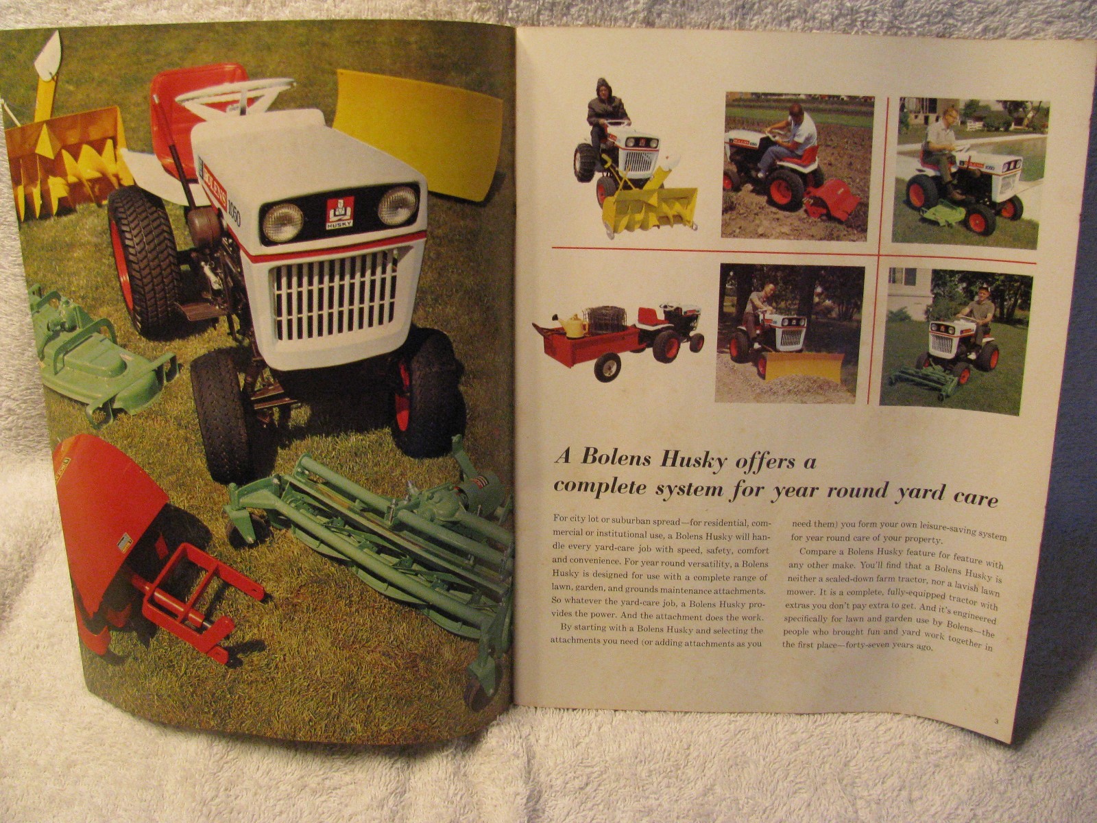 1965 Arnold Palmer Bolens Outdoor Power Equipment Brochure