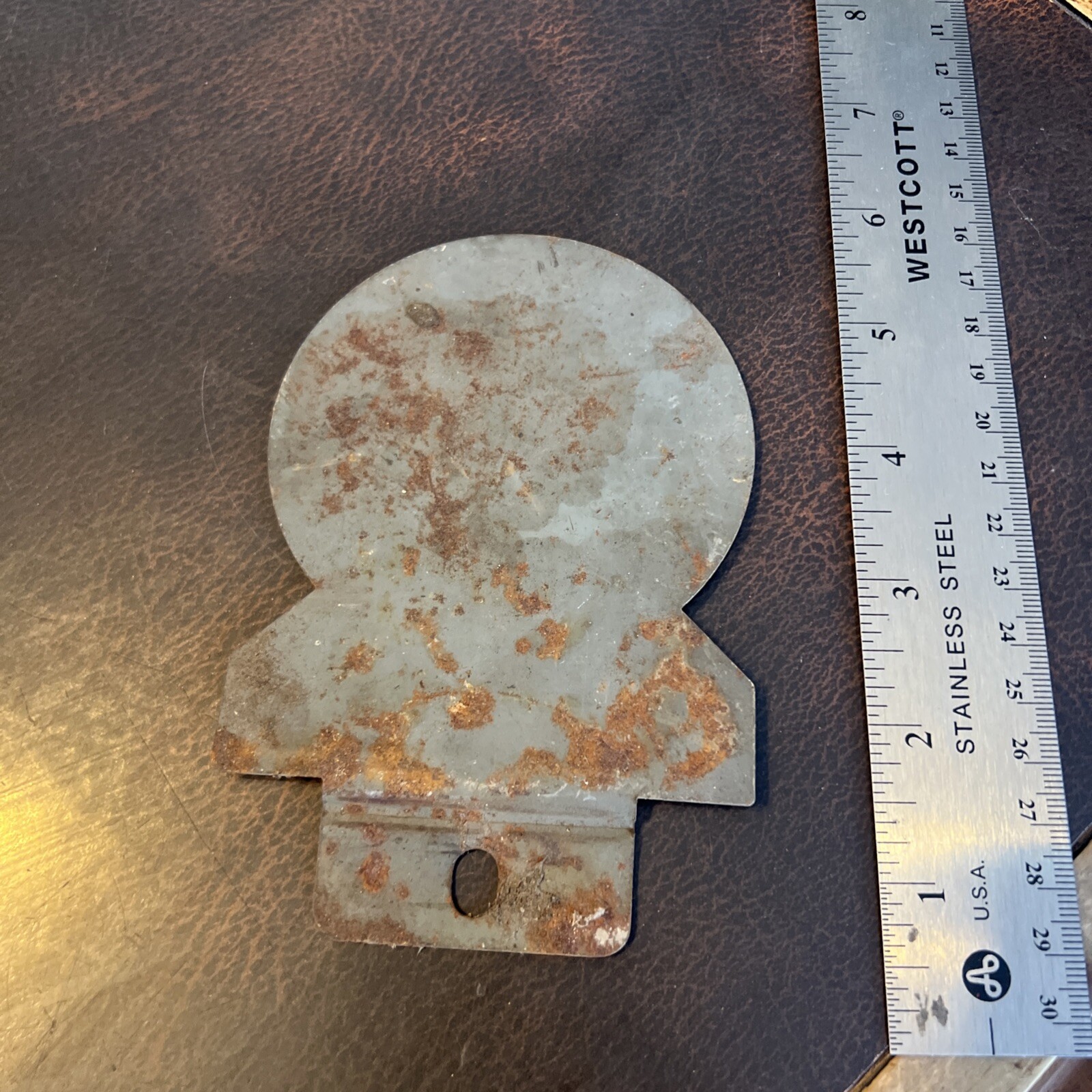 Vintage Early 1900s License Plate Topper Farm Bureau Cooperative