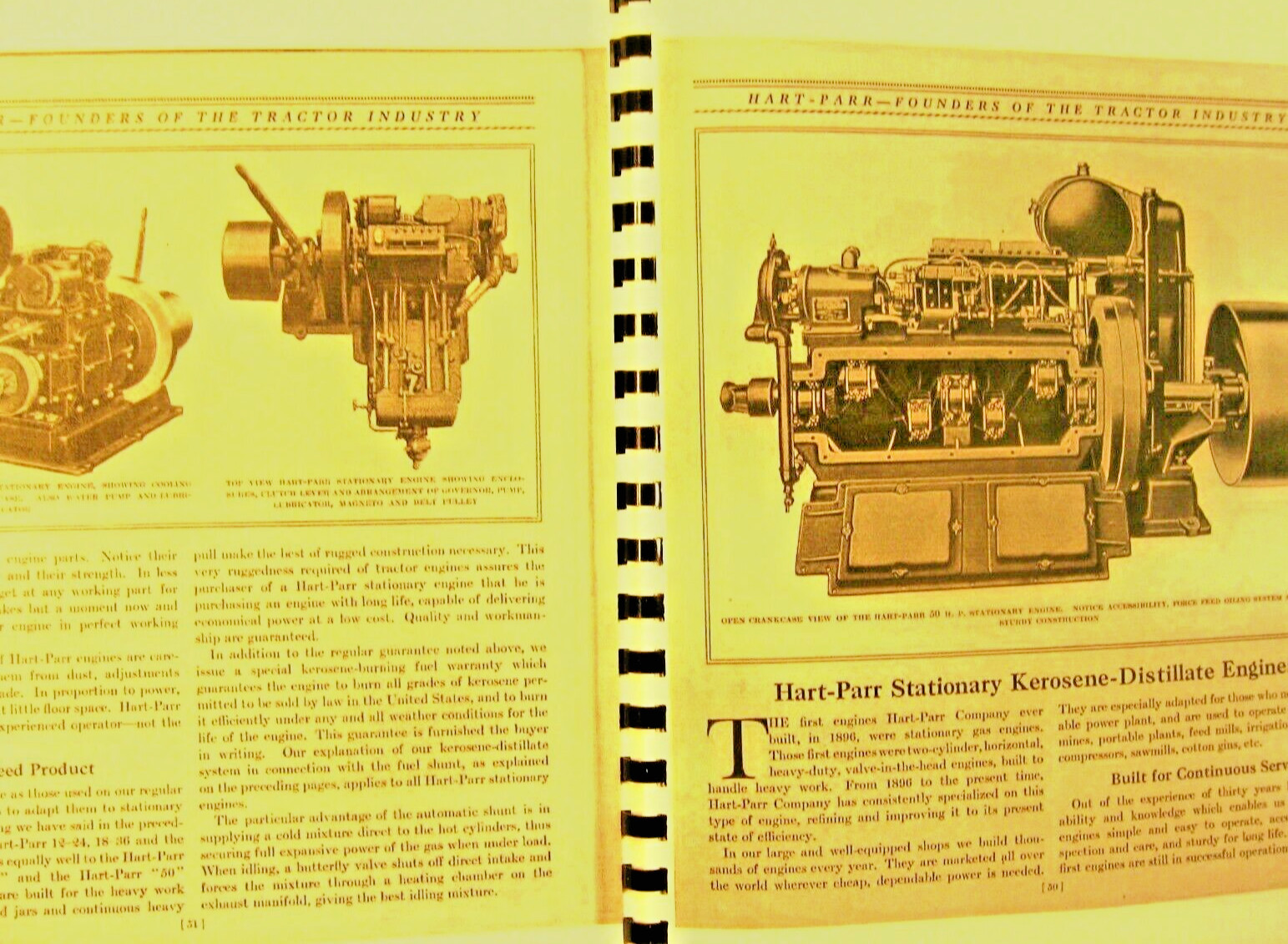1923 Hart-Parr Sales Manual All of the New Models as well as the old 67 Pgs.