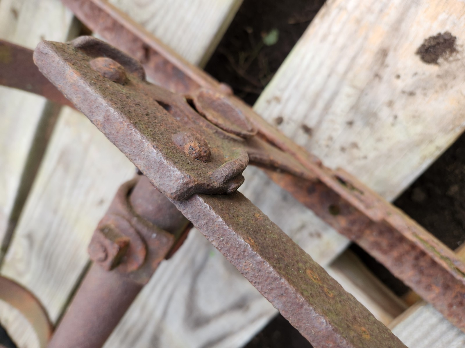 Antique Spring Tooth Harrow – Vintage Farm Equipment