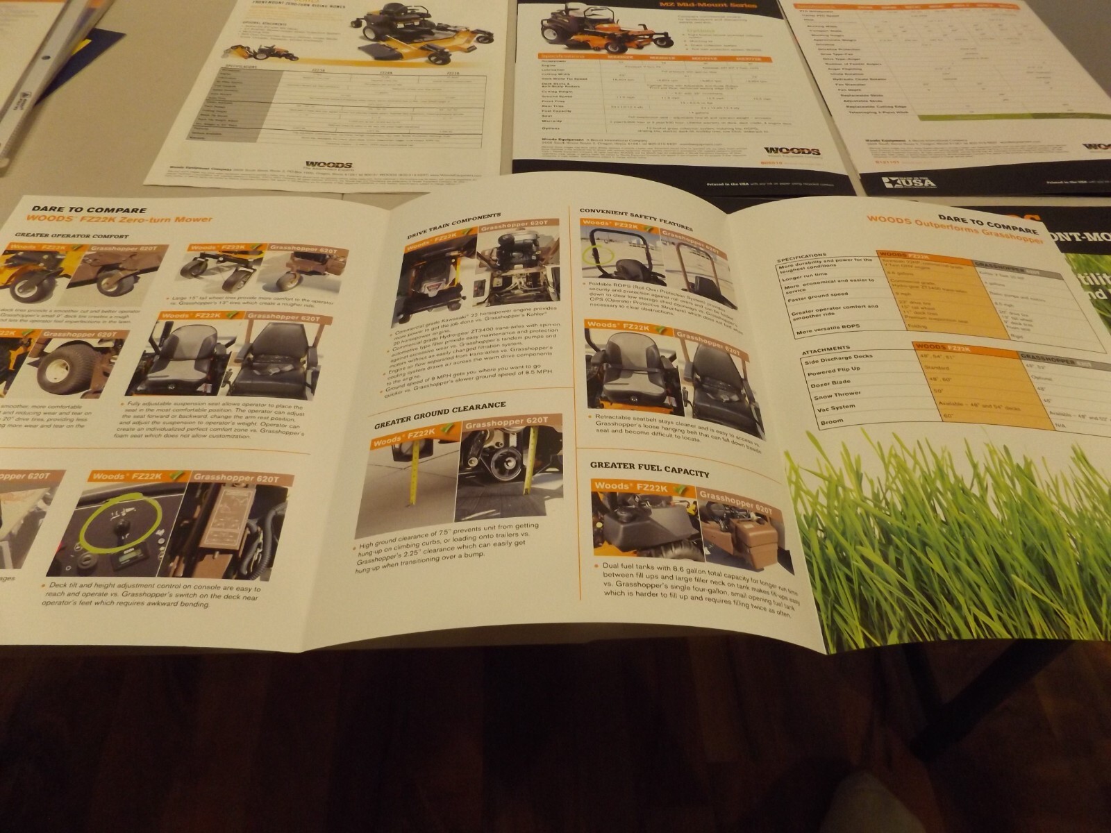 6-pc. WOODS MOW&rsquo;N MACHINES, 2010-2013