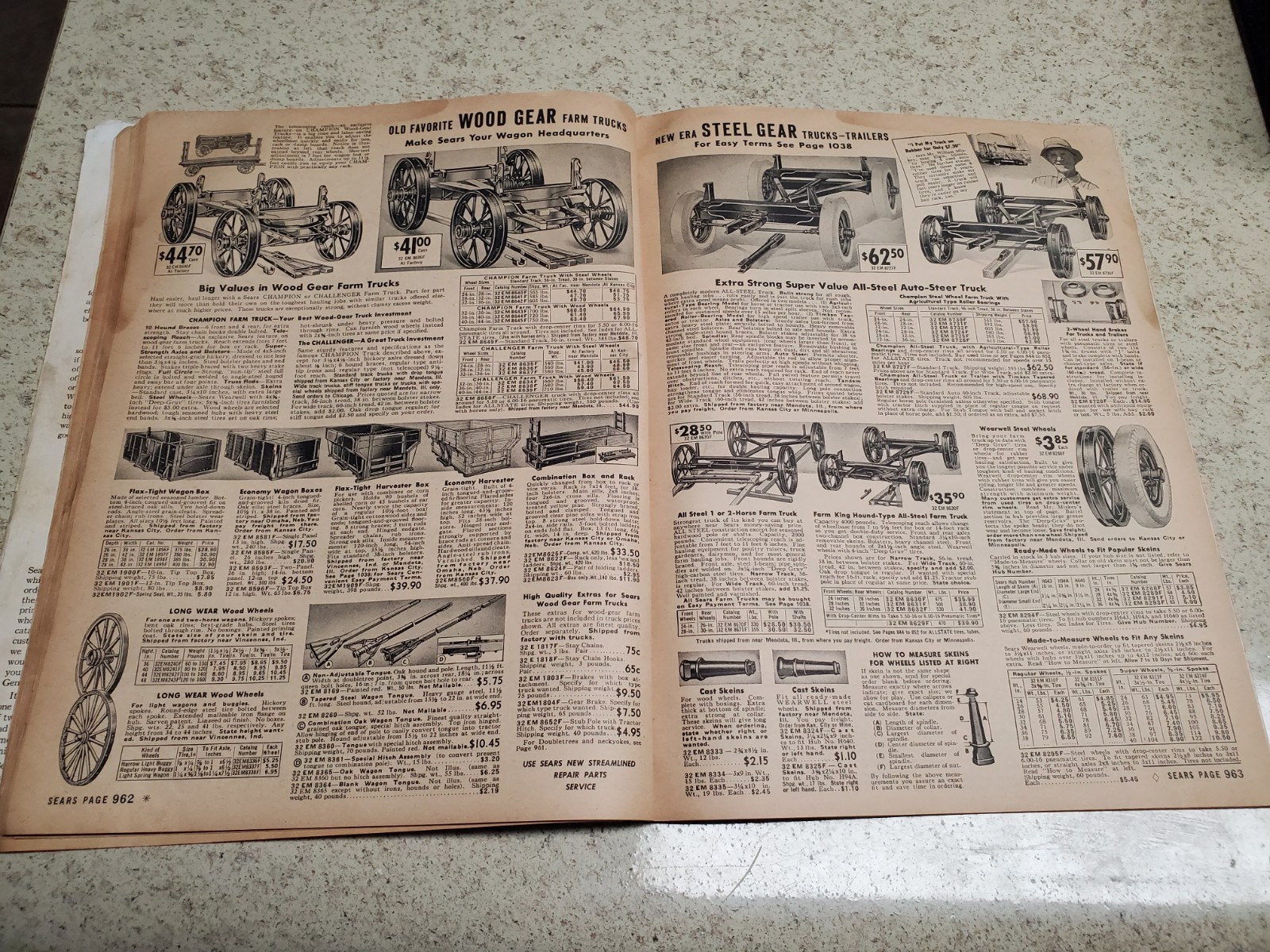1940 Sears Farm Equipment Catalog, In Step With Progress