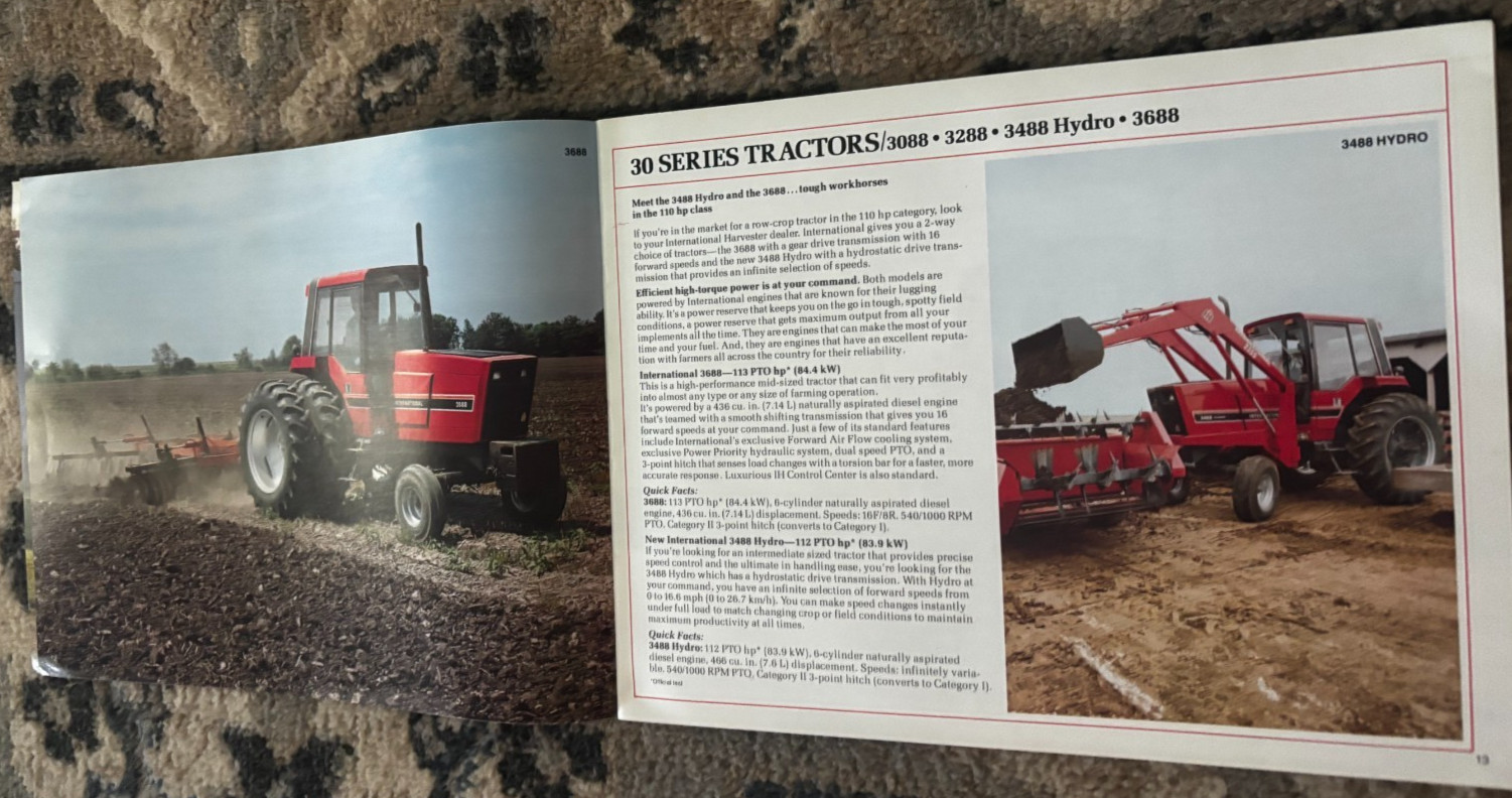 International Harvester Buyers Guide For 1983 Brochure DCPA26