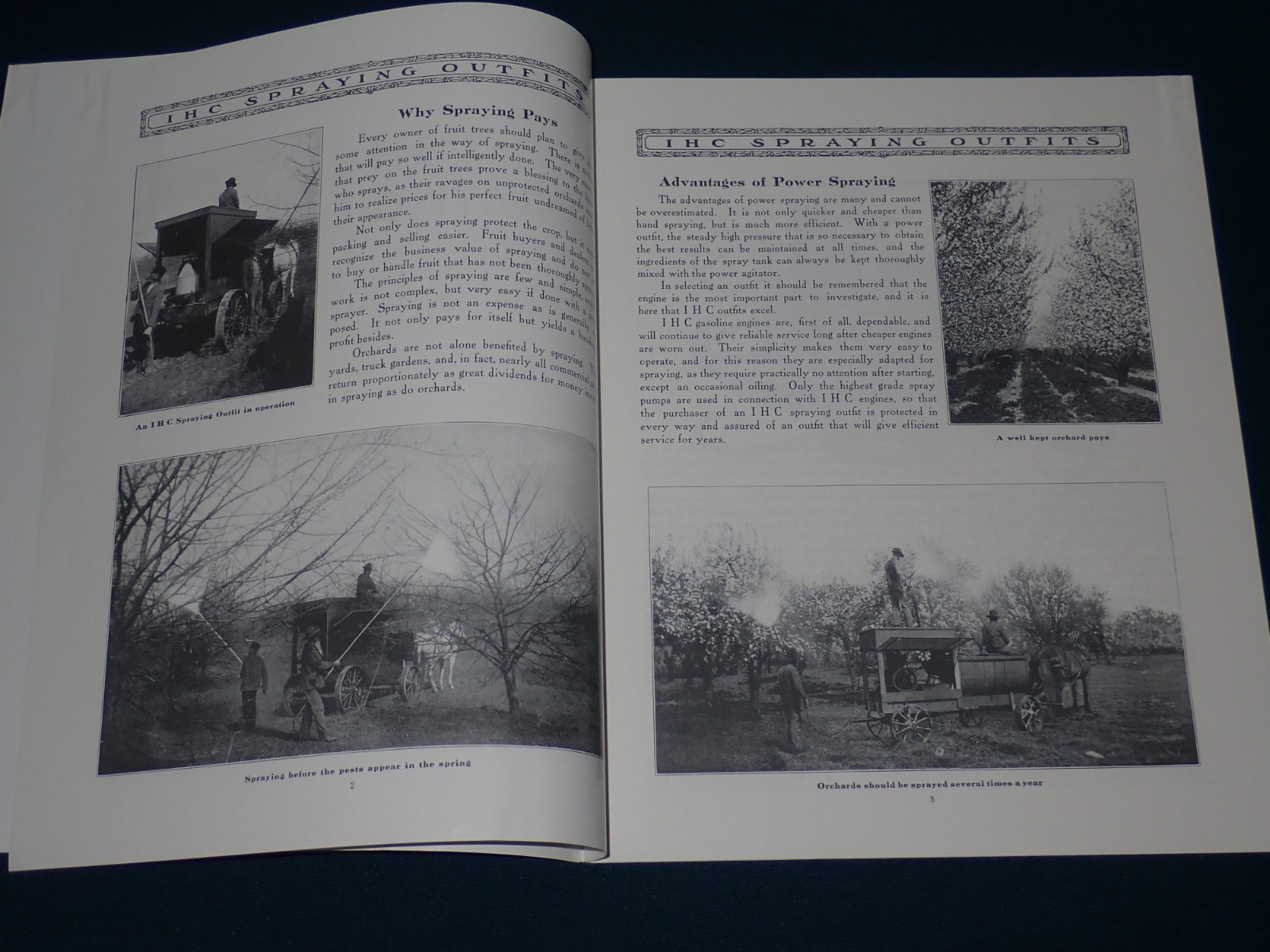 International Harvester Company IHC Spraying Outfits 1920s Catalog