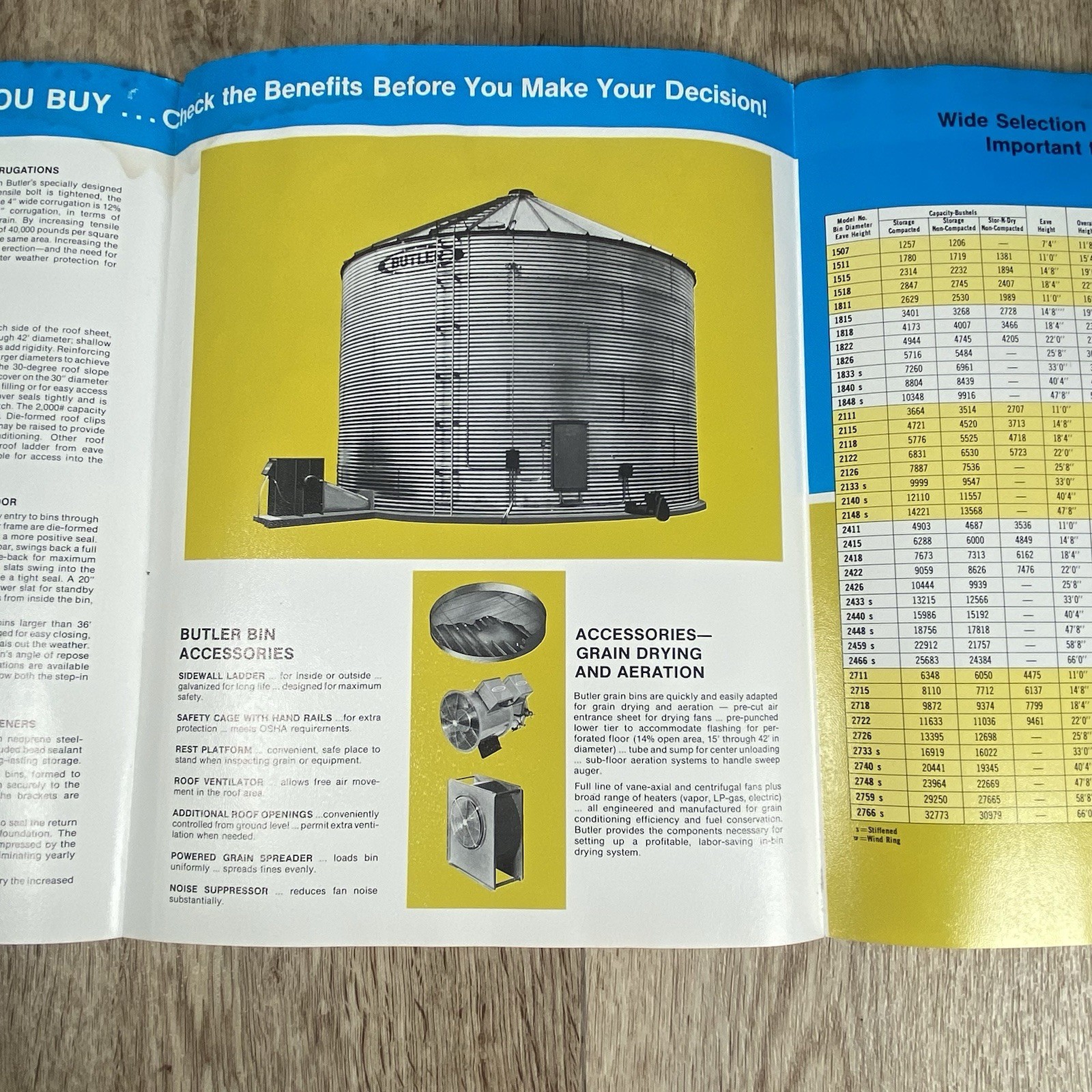 Butler Grain Bins Sales Brochure Butler Manufacturing Company, Missouri