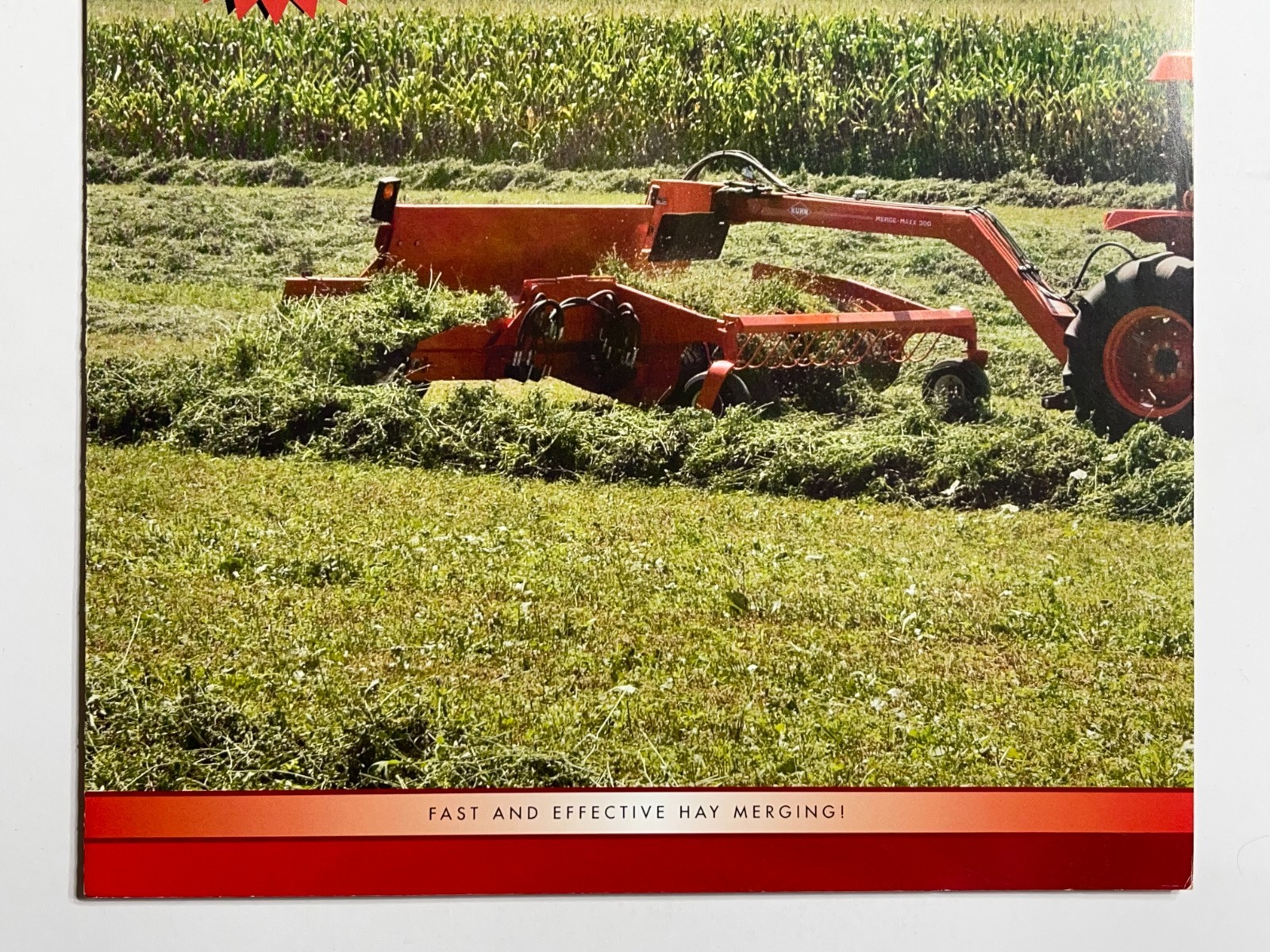 Kuhn MM300 MergeMaxx Power Merger Sales Brochure *Showroom Booklet*