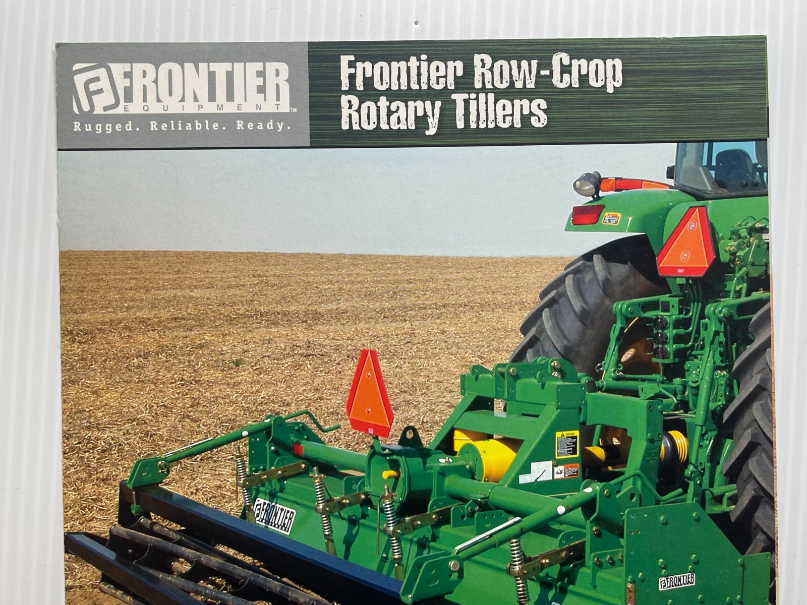 Frontier Equipment – Row Crop Rotary Tillers Sales Brochure *Original 2006*