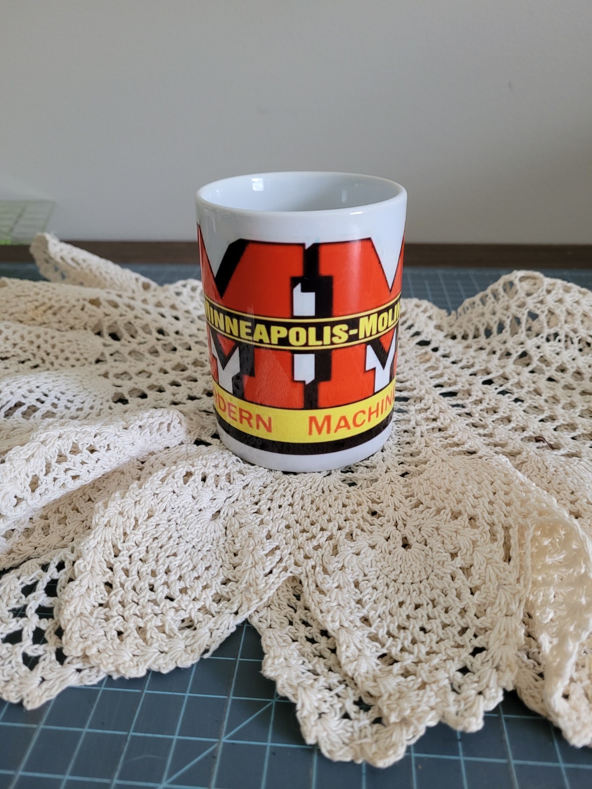Minneapolis Moline logo Tractor 15 Ounce Sublimated Coffee Mug
