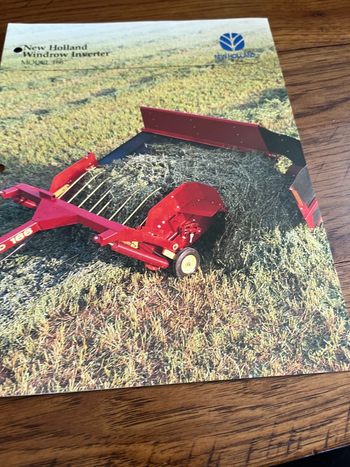 New Holland 166 Windrow Inverter Brochure DCPA18