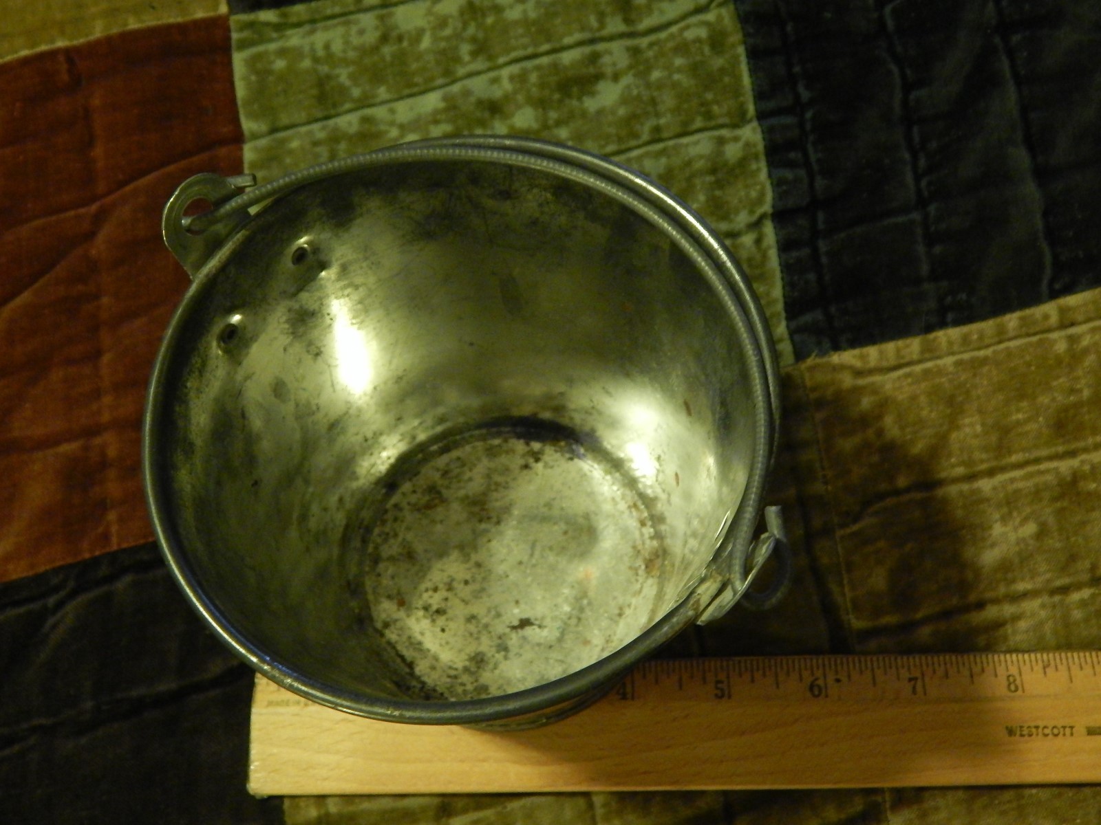 CROP MAKER Soil Service [est. 1964-&rsquo;99] Farm/Agriculture GLASS JAR + METAL PAIL