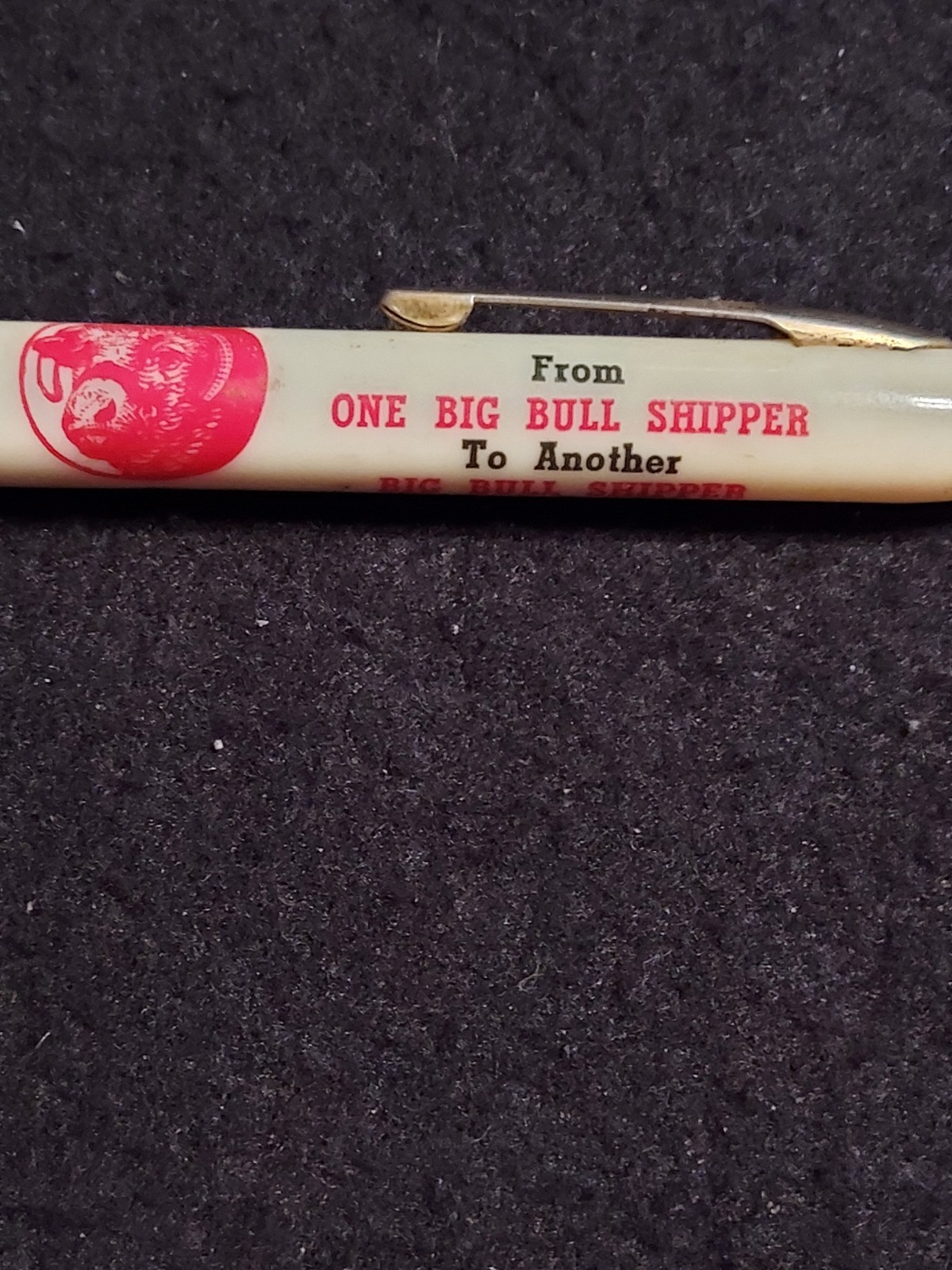 George Van Wald Bull Advertising Mechanical Pencil Fort Thompson South Dakota