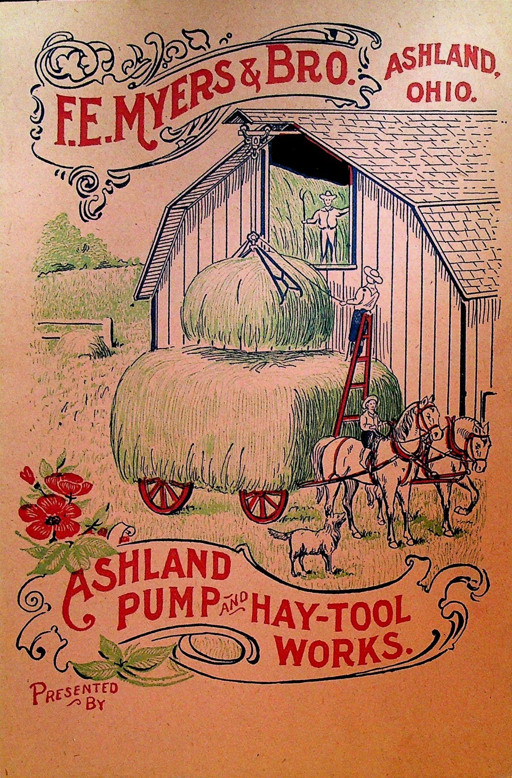 FE Myers & Bro Ashland Pump & Hay Tool Works Catalog ca 1910 Clover Leaf