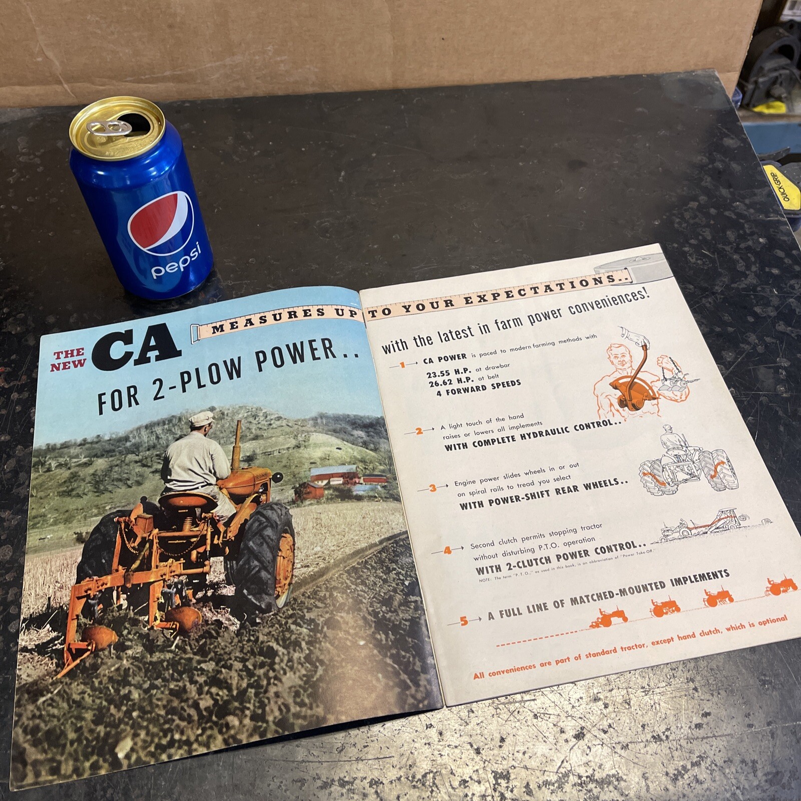 ALLIS CHALMERS BUYER’S GUIDE BETTER LIVING, BETTER FARMING 1950’S SALES BROCHURE