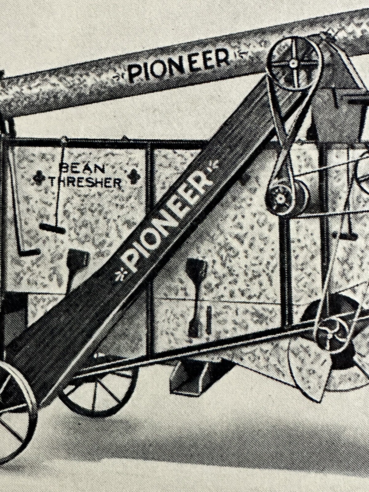 Vintage Avery Advertising Flyer Pioneer Bean & Pea Thresher Shortsville NY B3
